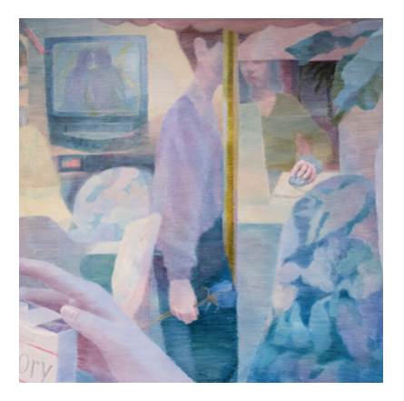 Prologue, 2020, Oil on canvas, 48 x 60 in