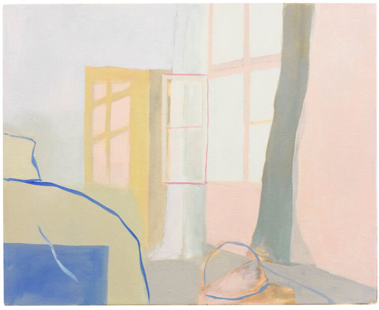 No room, 2016, huile sur toile, 40 x 50 cm
