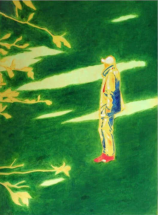 Luciole - oil on canvas - 40 x 30 cm - 2020