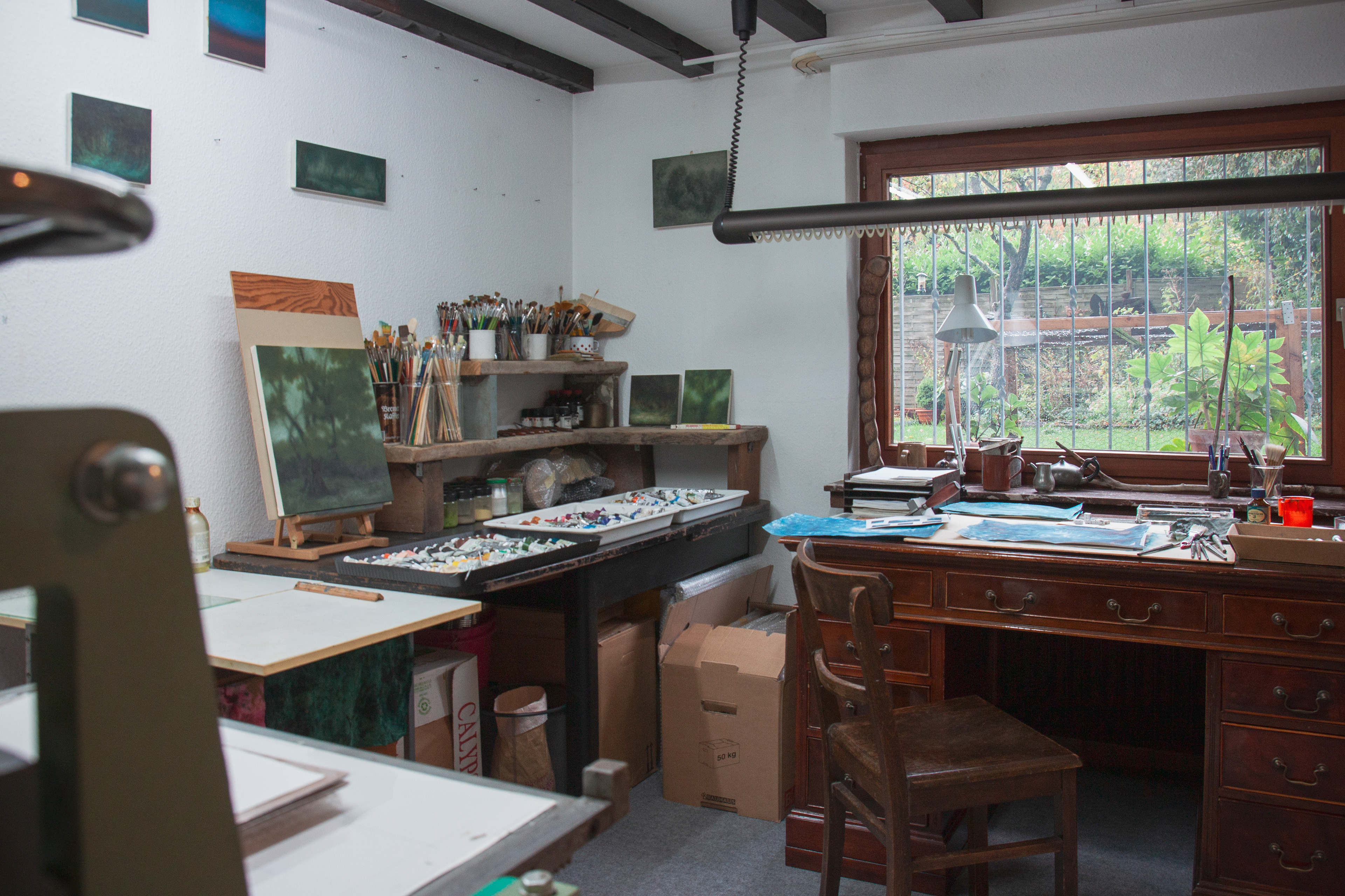 In Jörg Kratz's studio, Haan, Germany