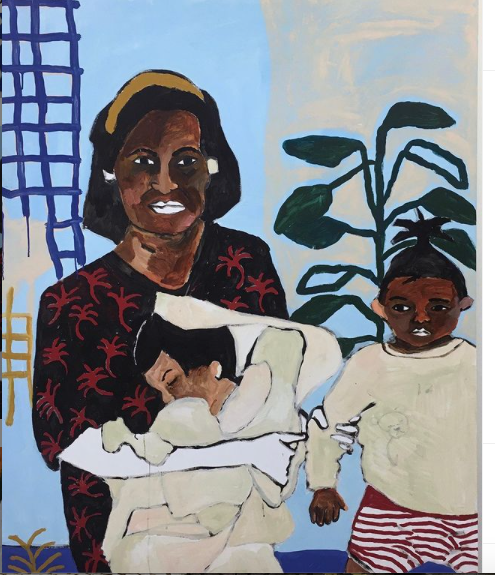 ‘The Colour that Cover the pain, acrylic on canvas,160x120cm, 2020