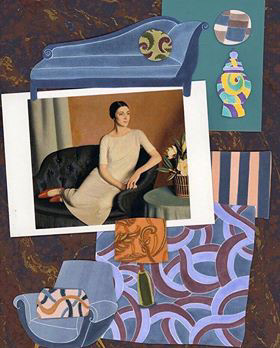 Recherche de motifs et d’inspirations dans un carnet de voyage de l’artiste