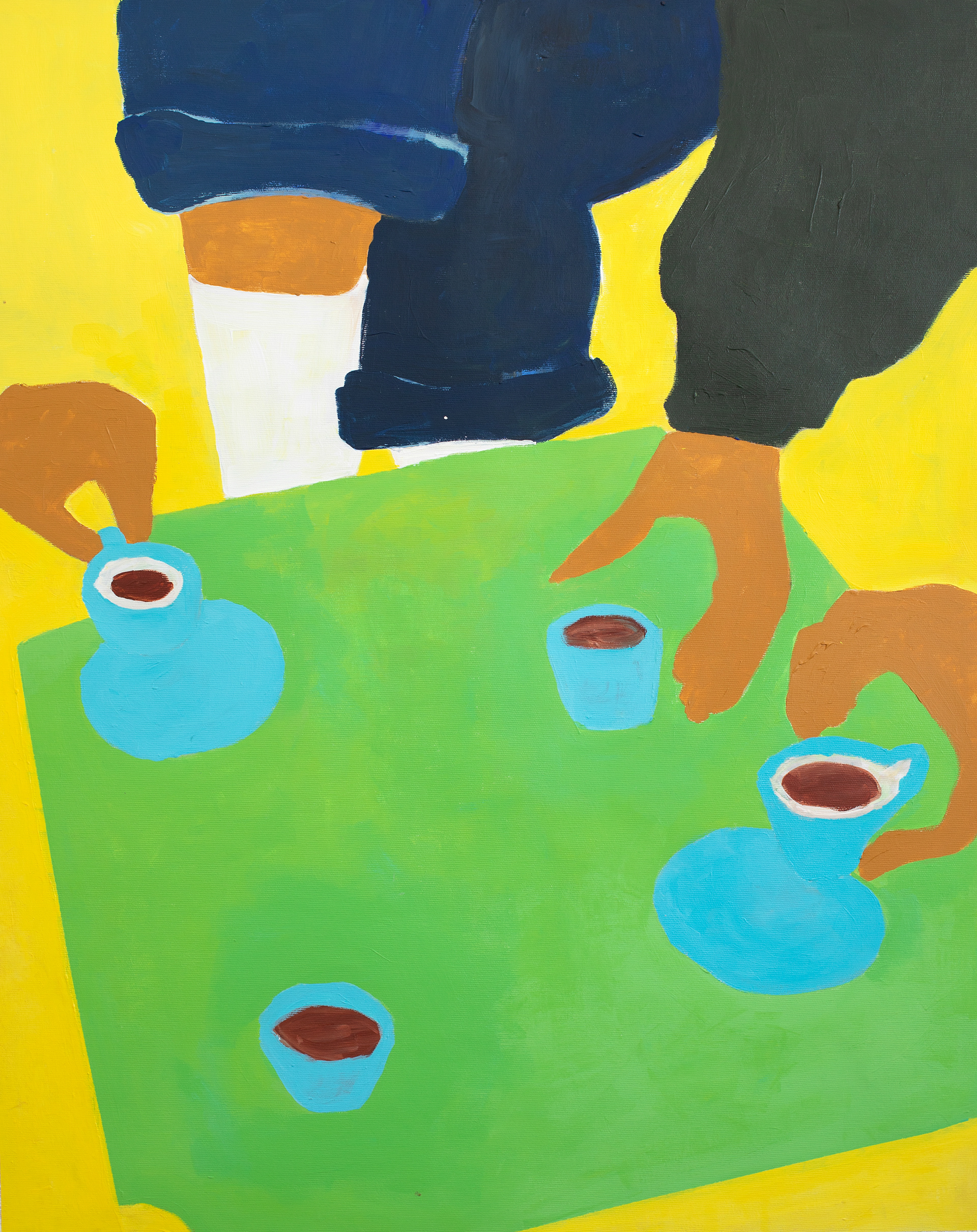 Verdi, 2019, Tunisian Sceneries series, Acrylic on canvas