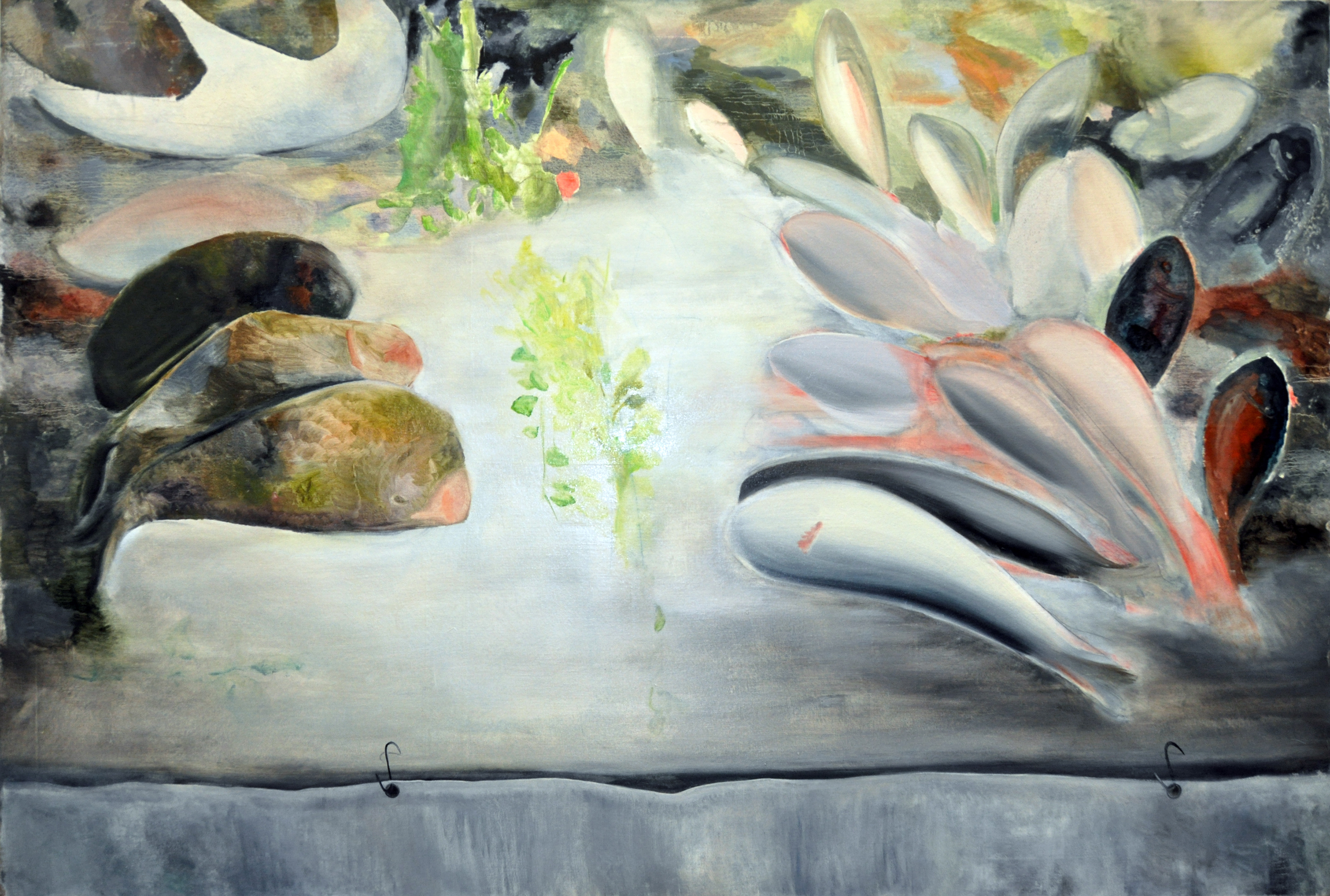 Commonplace, 2022, huile sur toile de lin, 195 x 130 cm