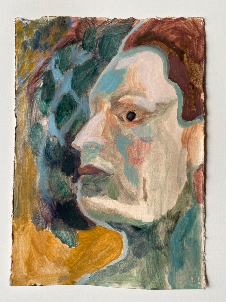 Katy Papineau, Waning, 2021, 18cm x 25cm