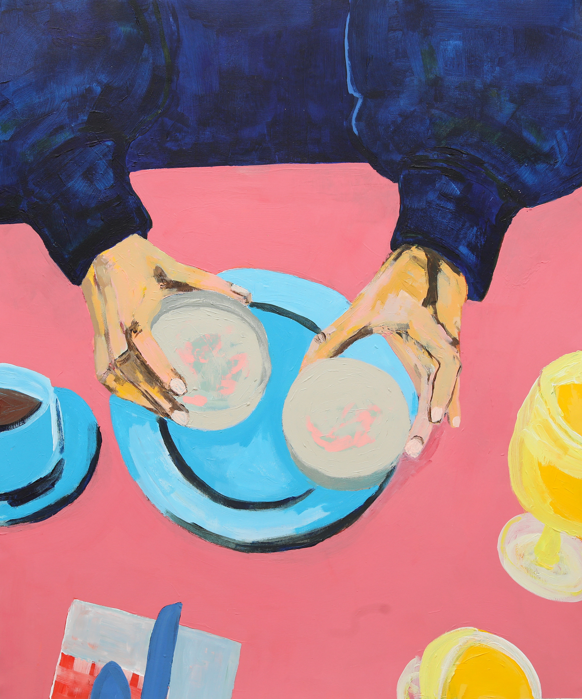 در ْع Bitter Oranges series, Acrylic on canvas, 2020