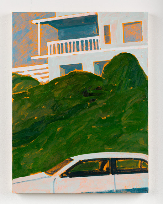 ‘Drive’, 2019, huile sur toile.