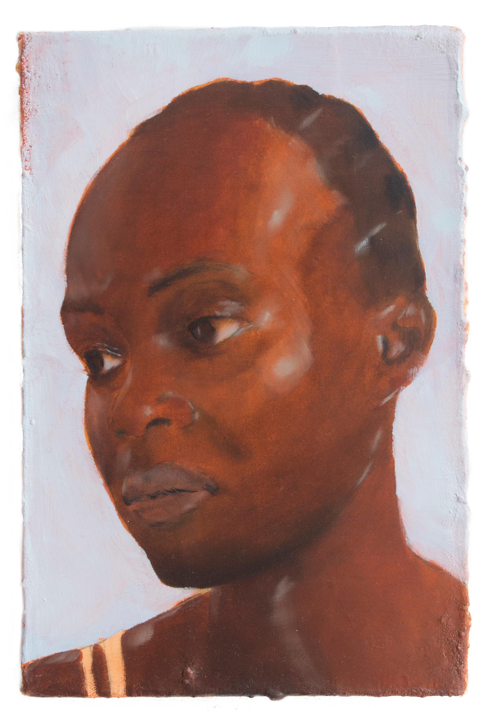 Sans-titre, 2018, huile sur toile, 18 x 12 cm