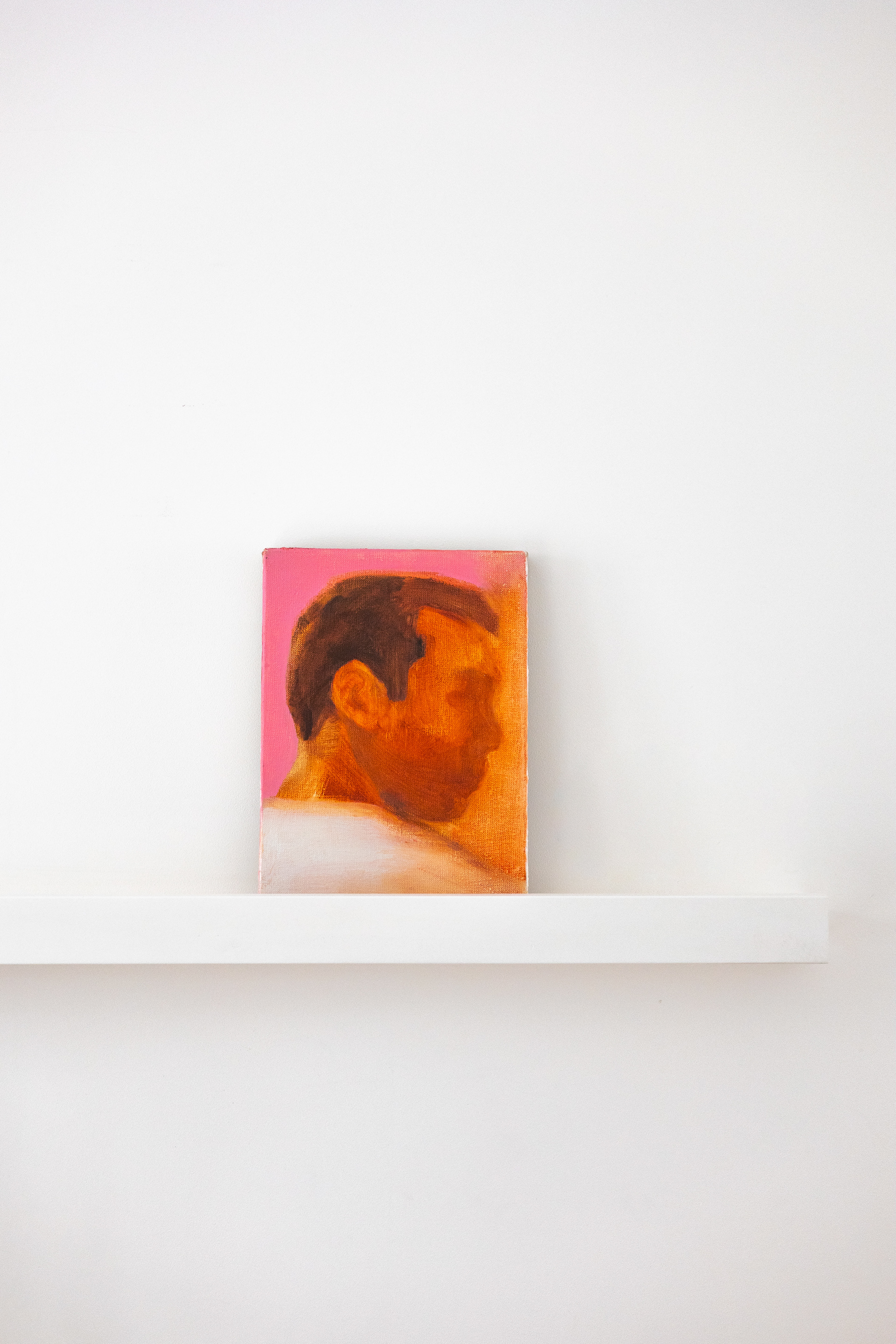 Margaux Meyer, Paul, 2021, huile sur toile de lin, 24x33 cm © Louise Conesa