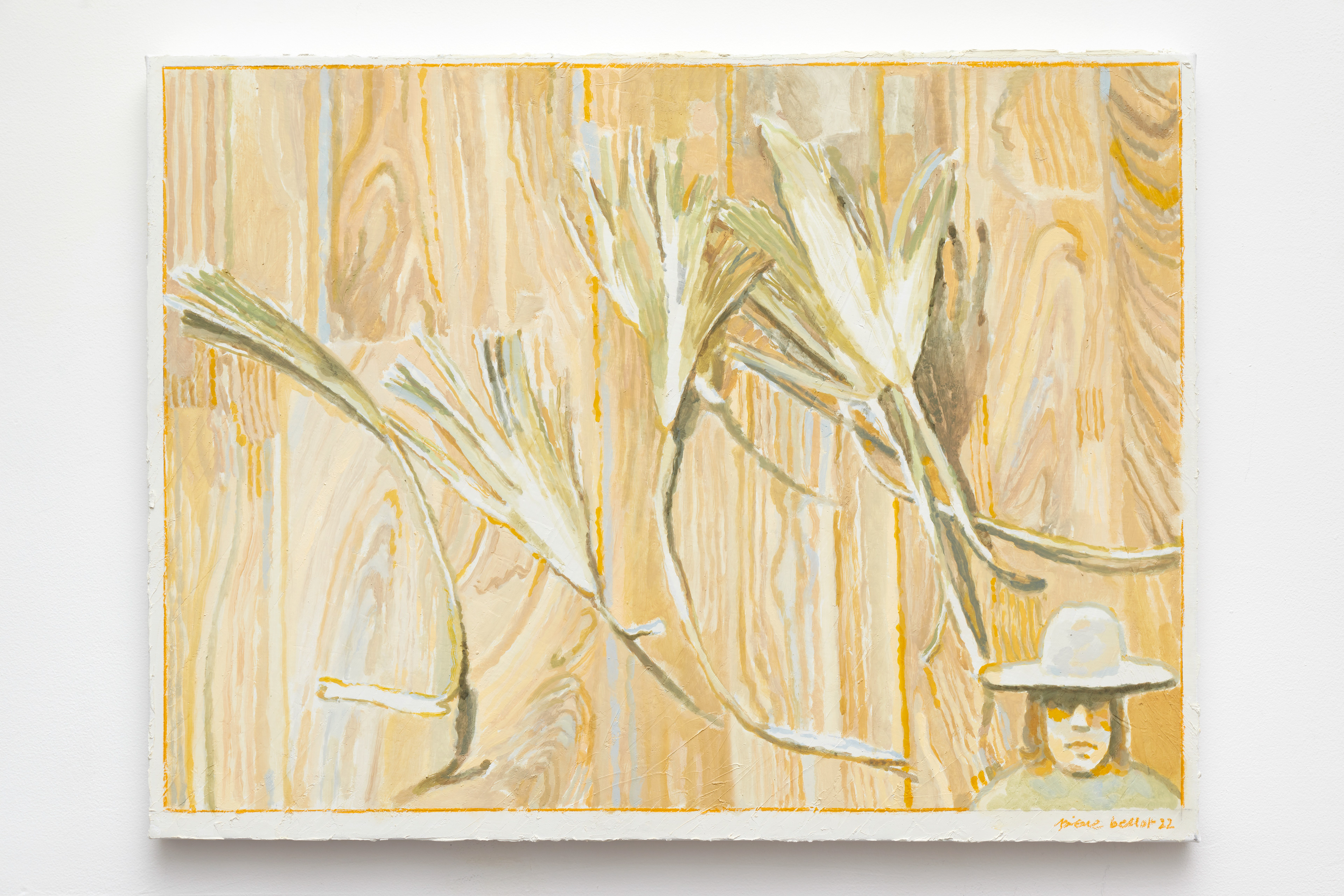 “Past palms”, 2022, oil/canvas, 59x80 cm  