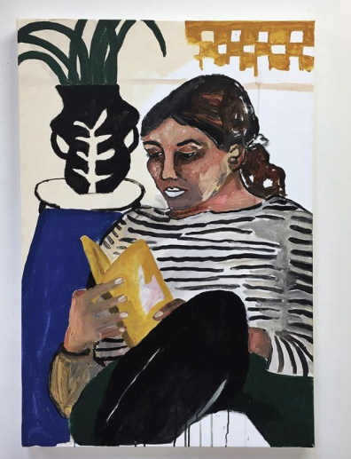 What You Think But Don’t Say, Acrylic on canvas, 2019
