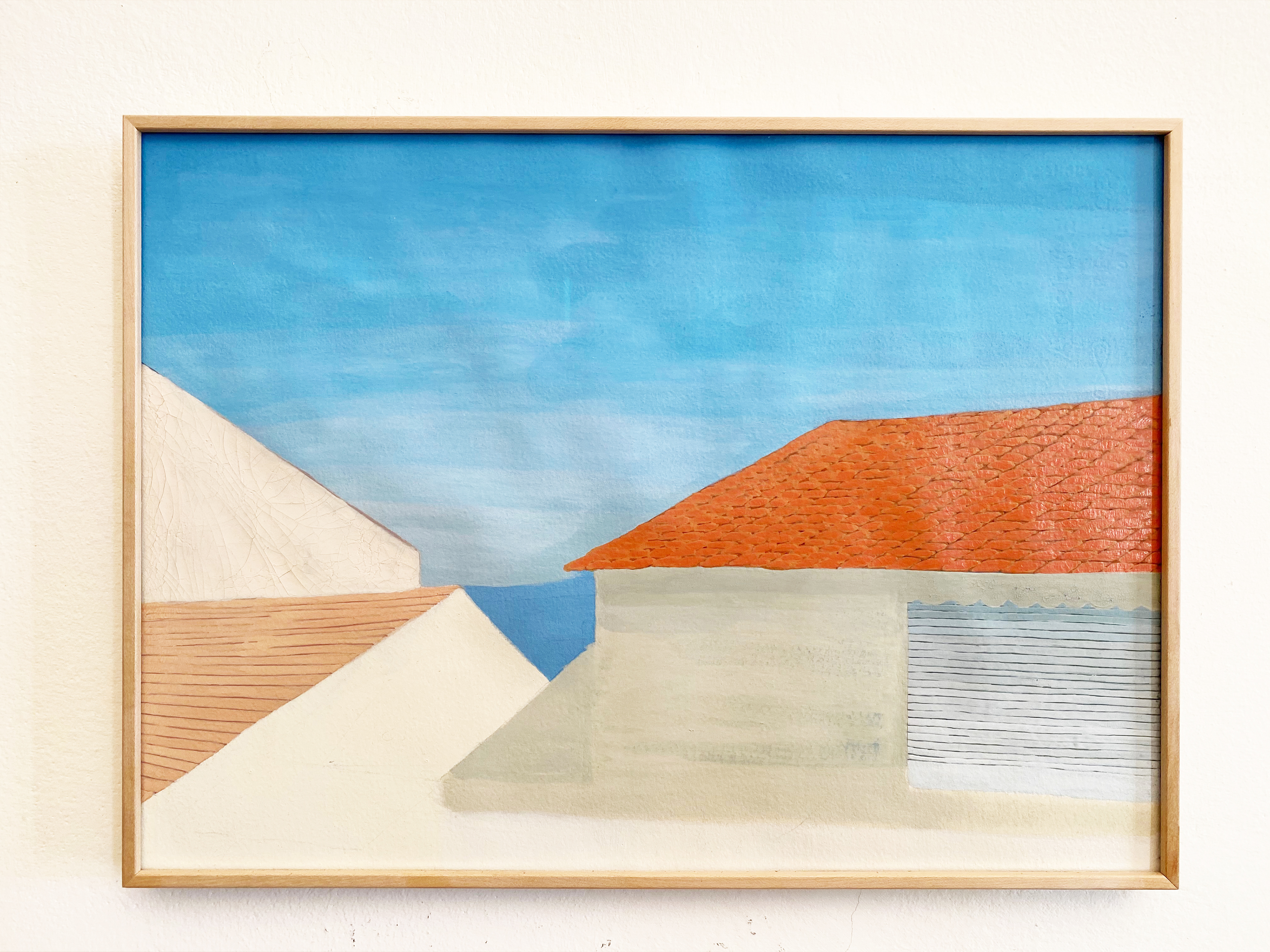 Framed drawing