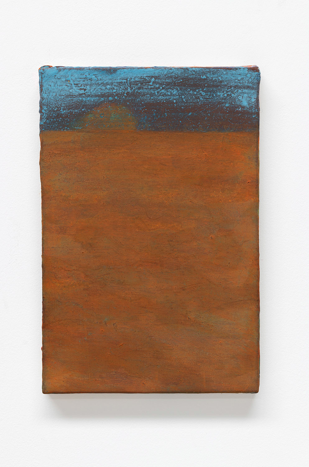 Christine Safa, Demi-soleil, 2025, oil on canvas, 33 x 22 cm 