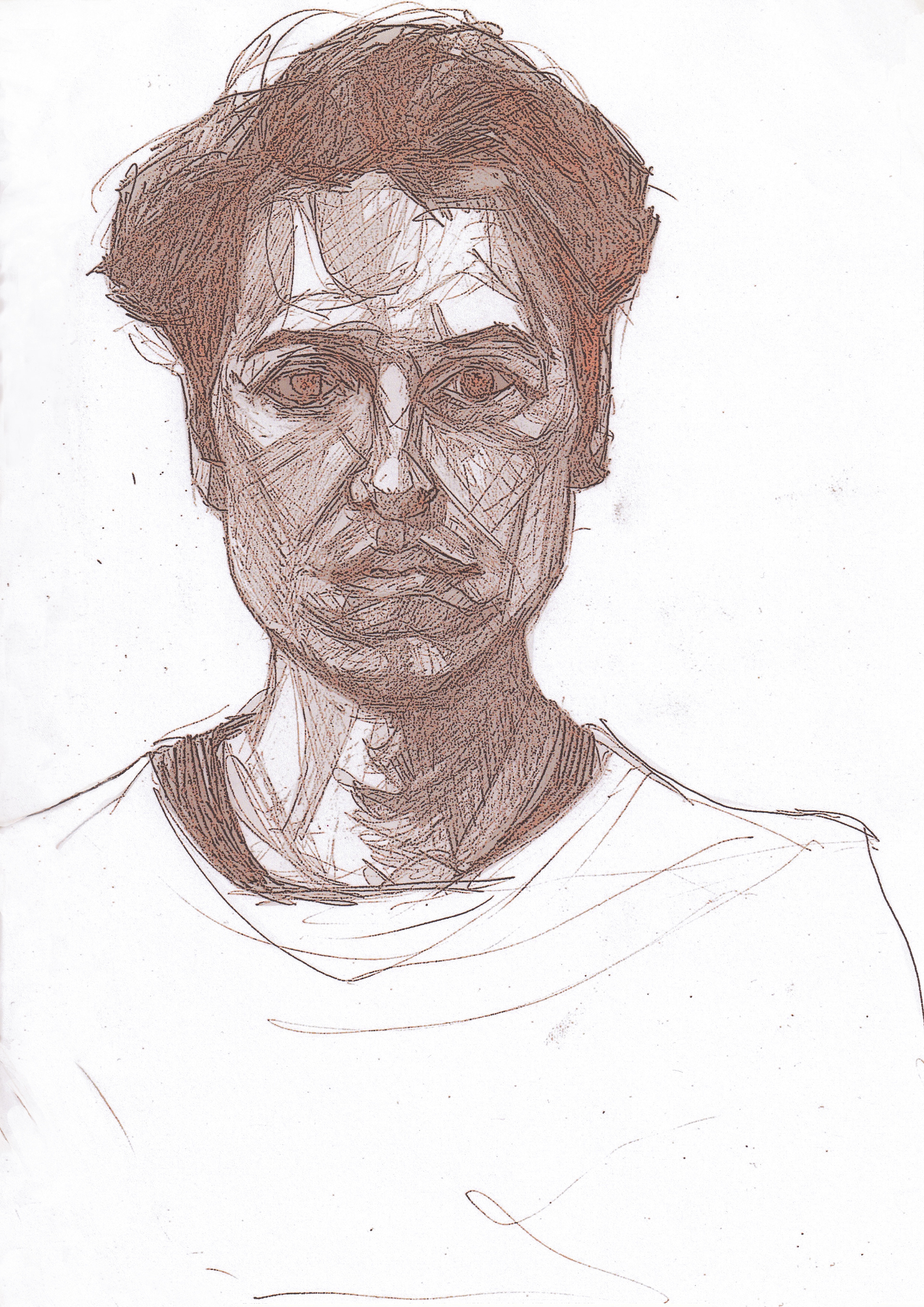 Arthur Grosbois, Autoportrait