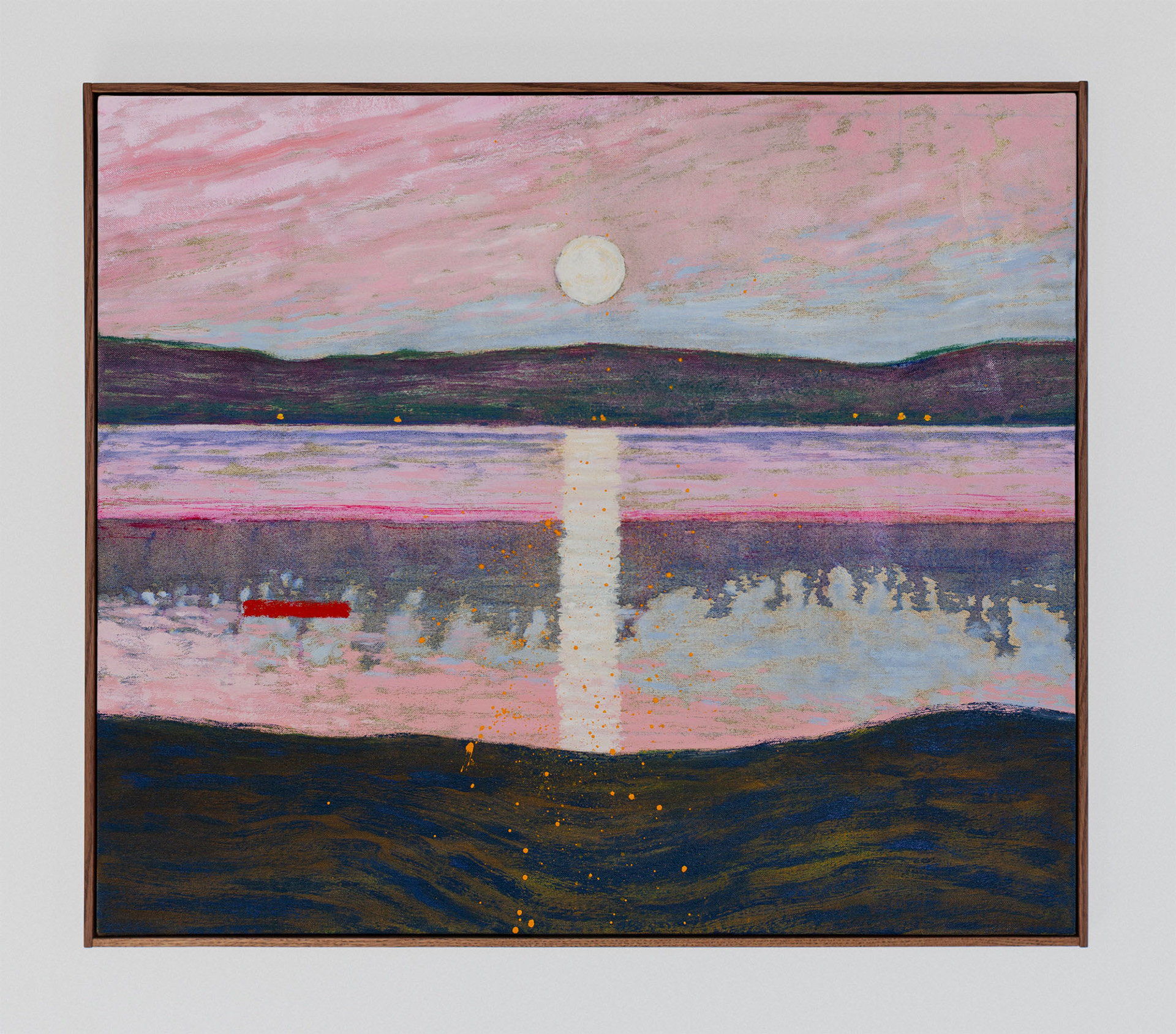 Mirror in the Sky, 2019, oil on canvas, 24 x 28 in