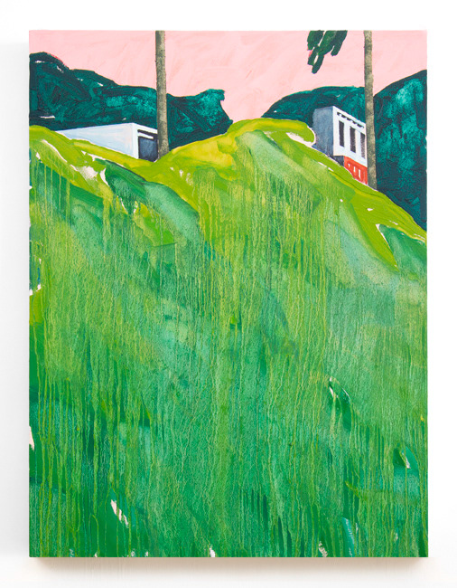 ‘Top of Hill’, 2019, huile sur toile