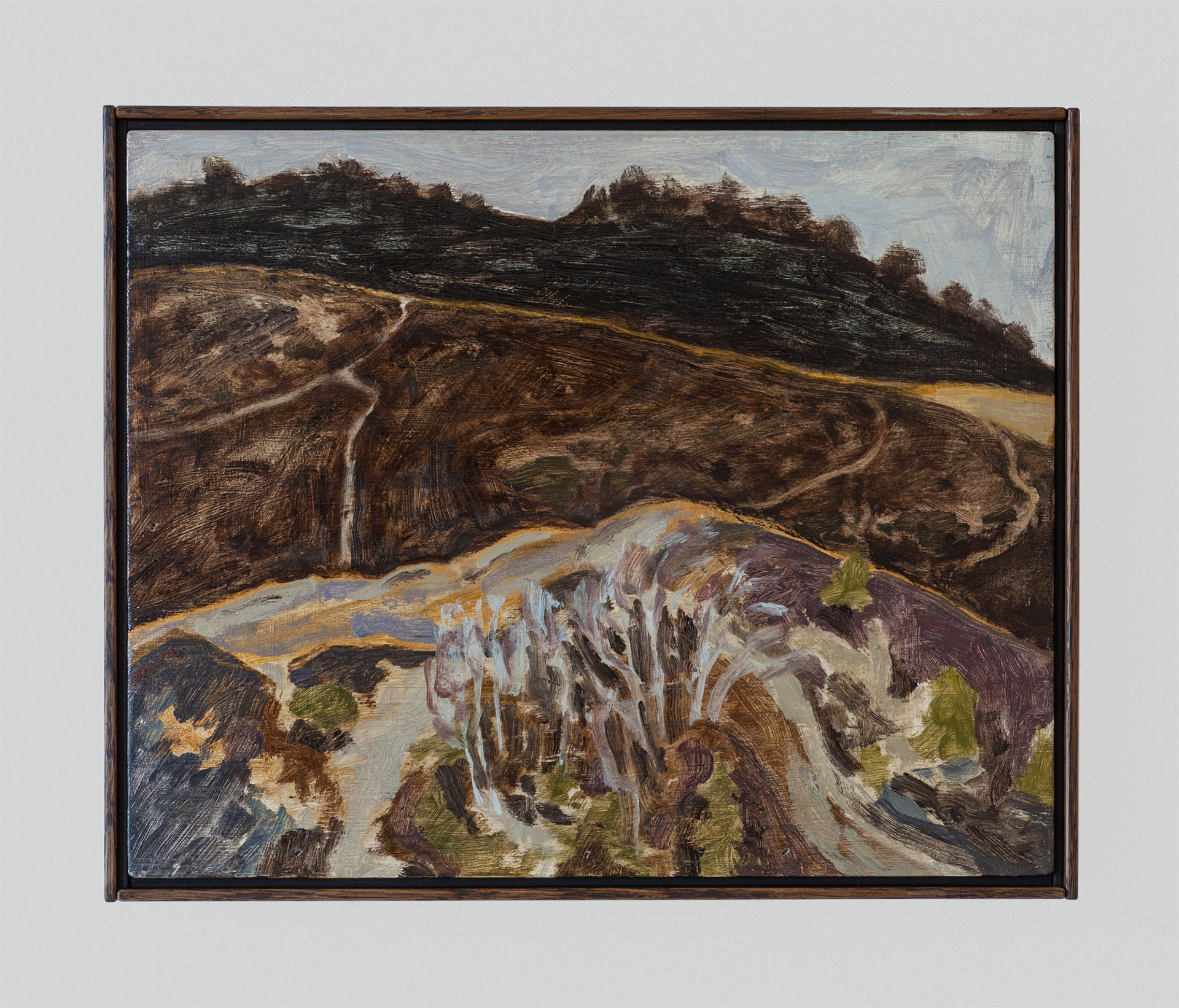 Meandering Oneida 2020, Oil on panel, 10 x 12 in