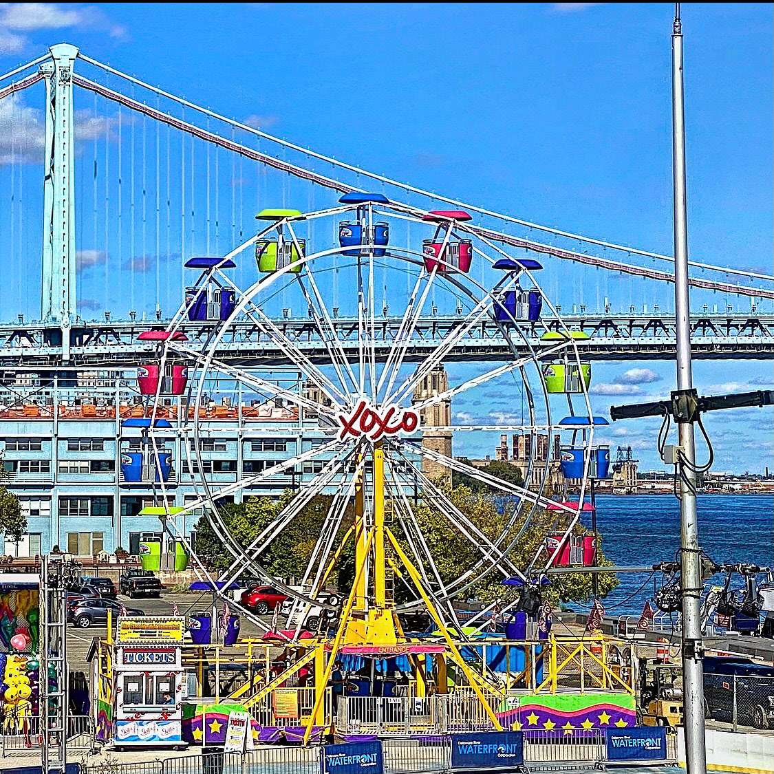 Penn's Landing Pier. Summer 2020.