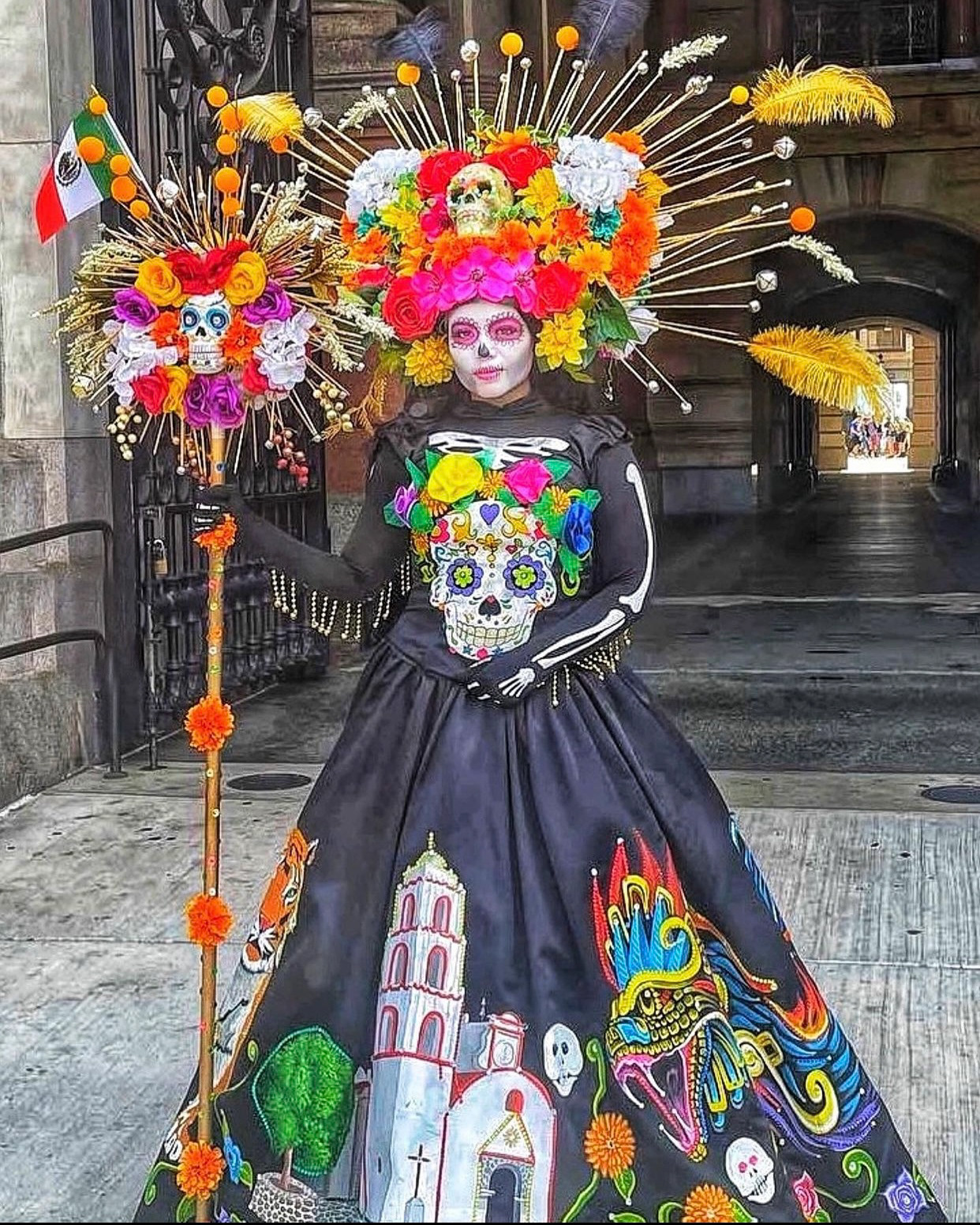 Celebration of Mexican Independence Day, 2021. City Hall
