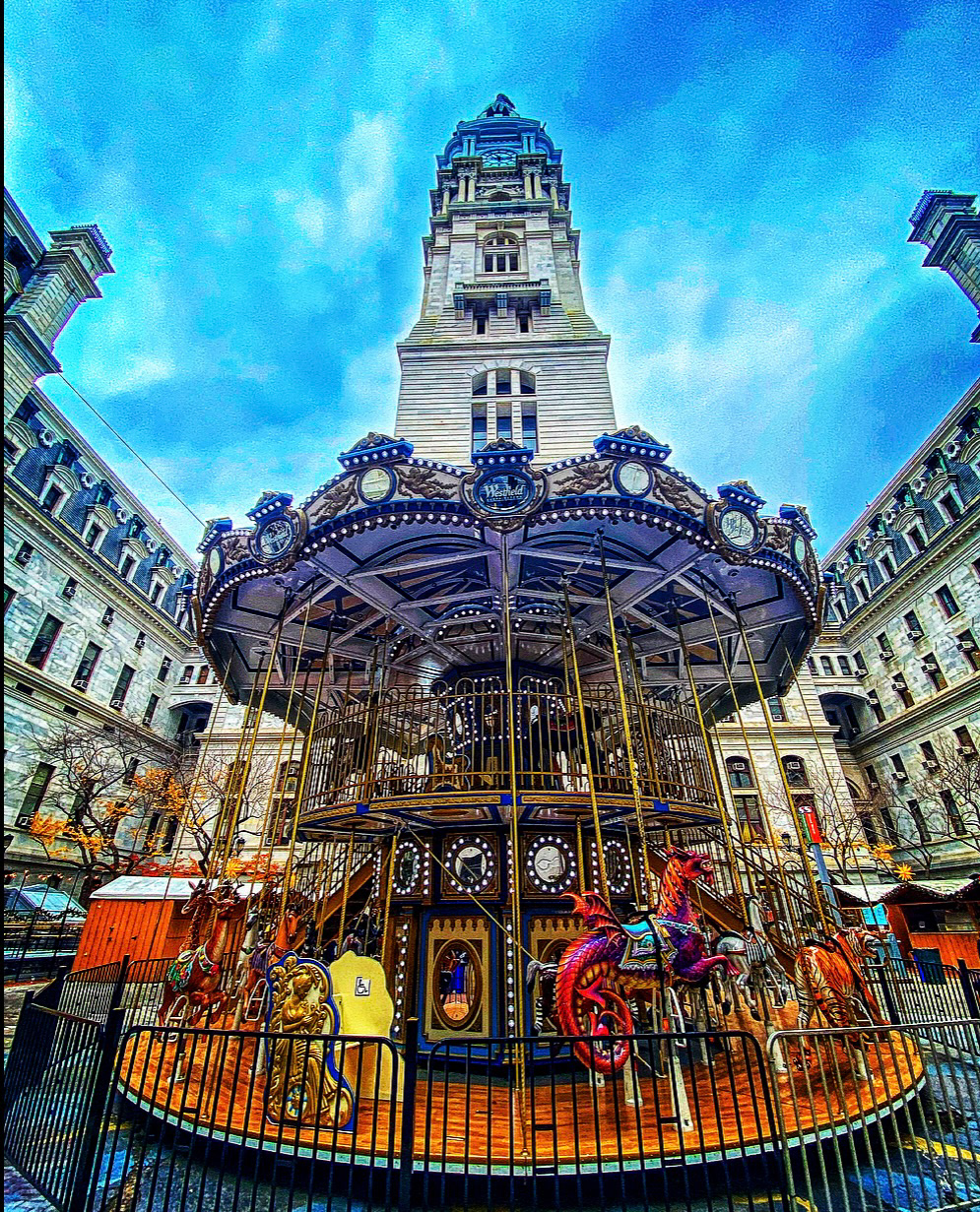 Christmas Village. City Hall