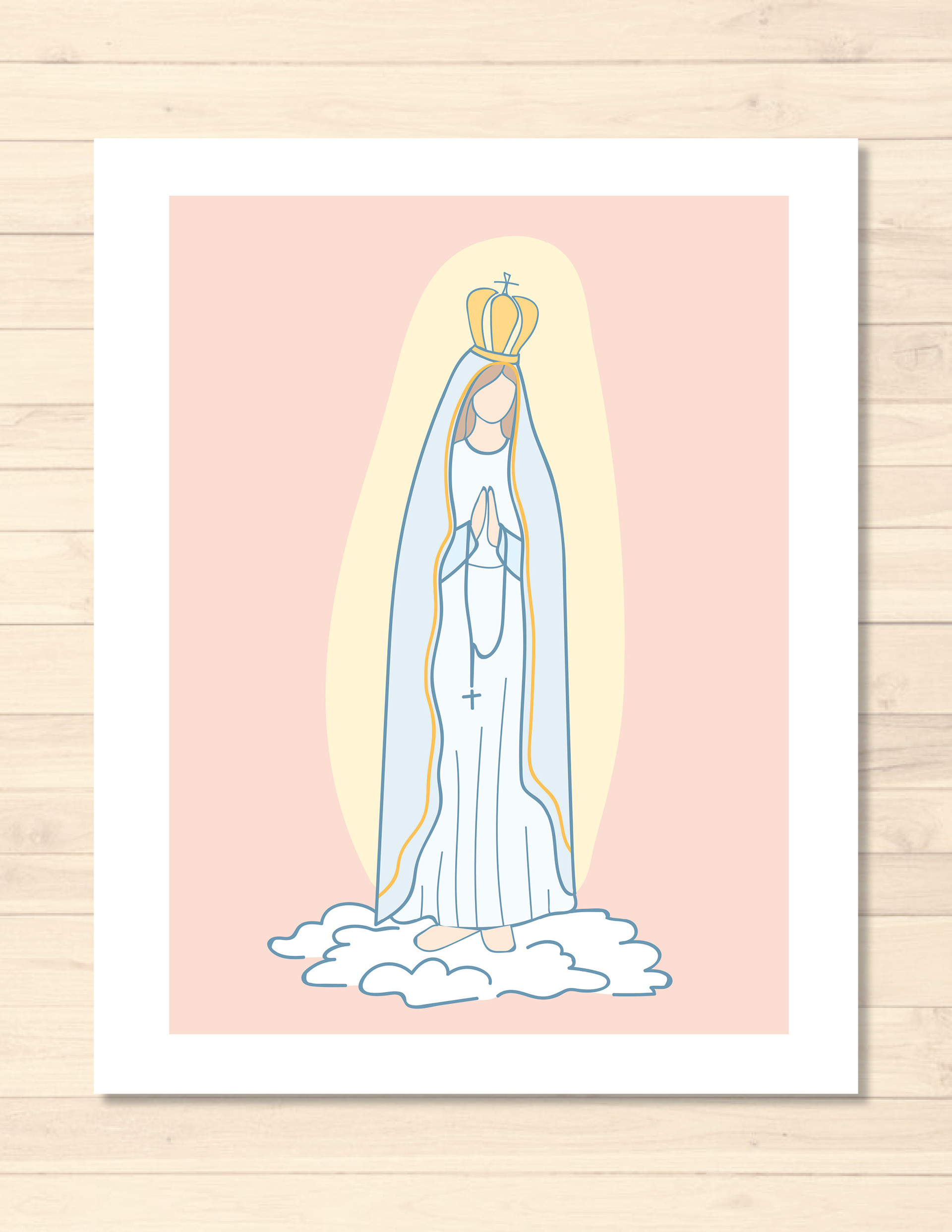 Our Lady of Fatima - full color