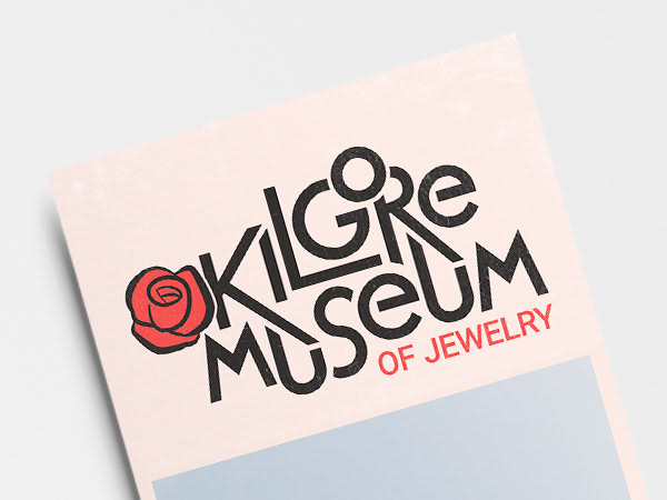 Logo mockup on a brochure