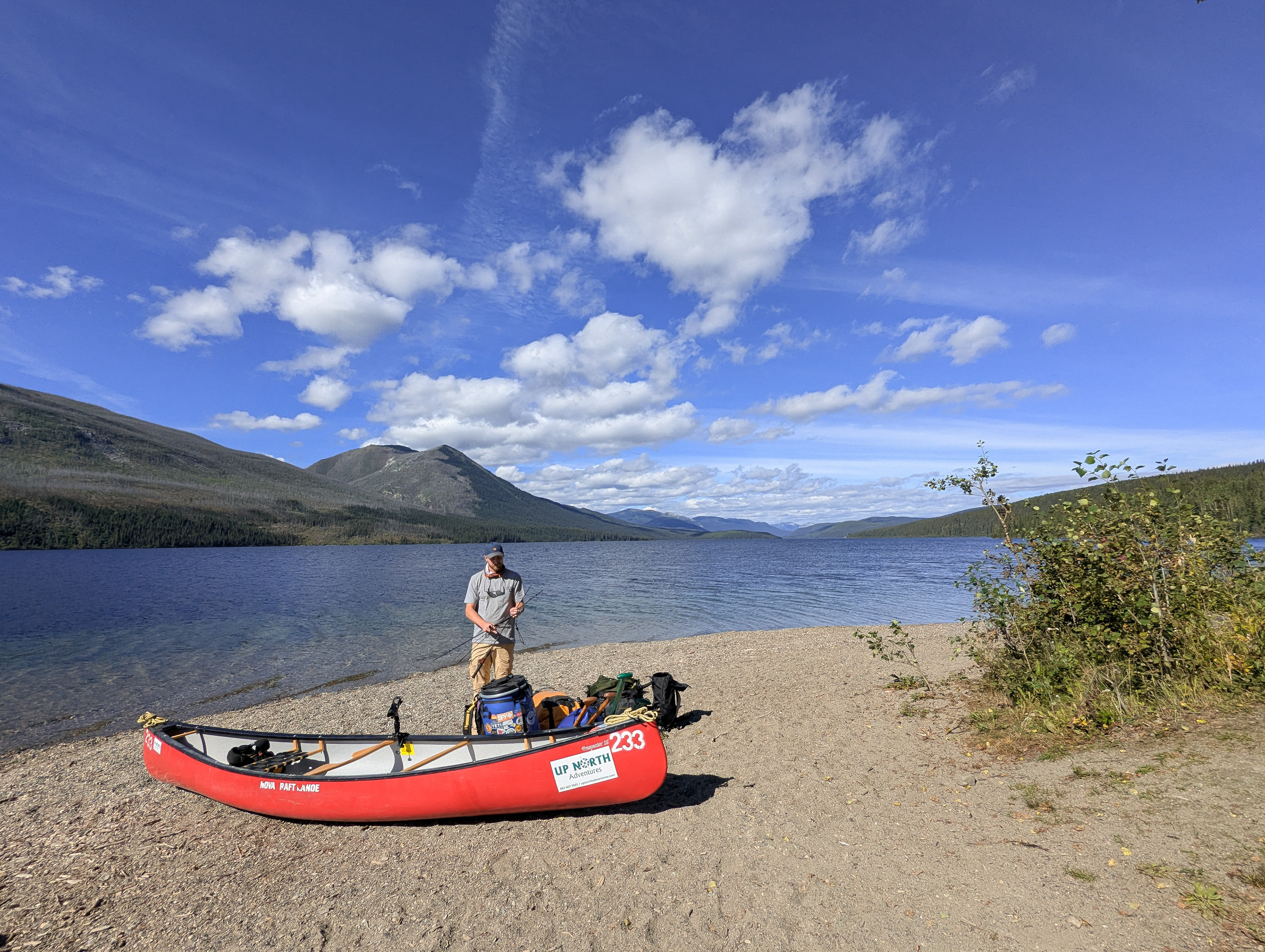 Put in at Quiet Lake.