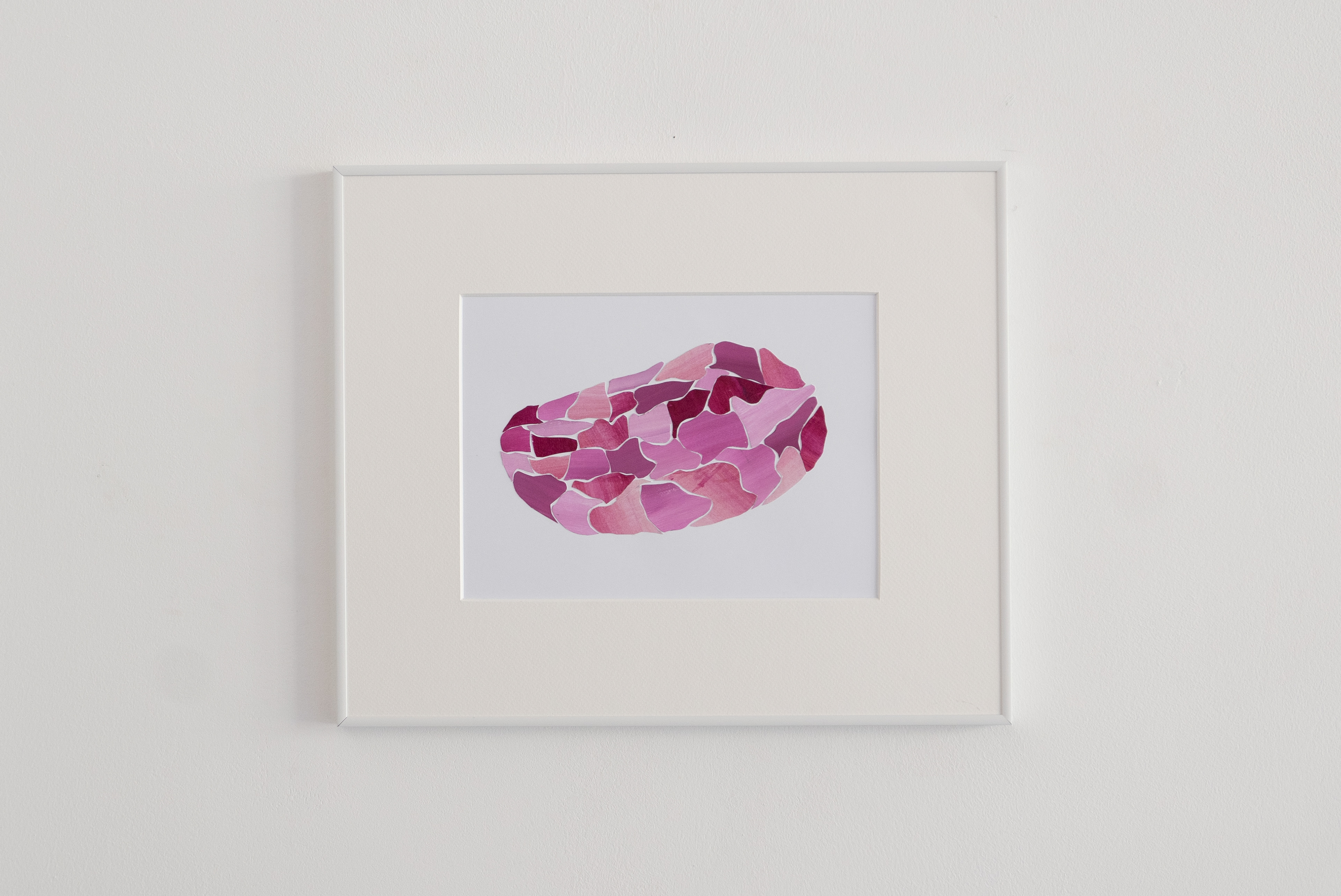 Nasiono | Seed, 2024, collage, acrylic on paper, 19x26 cm