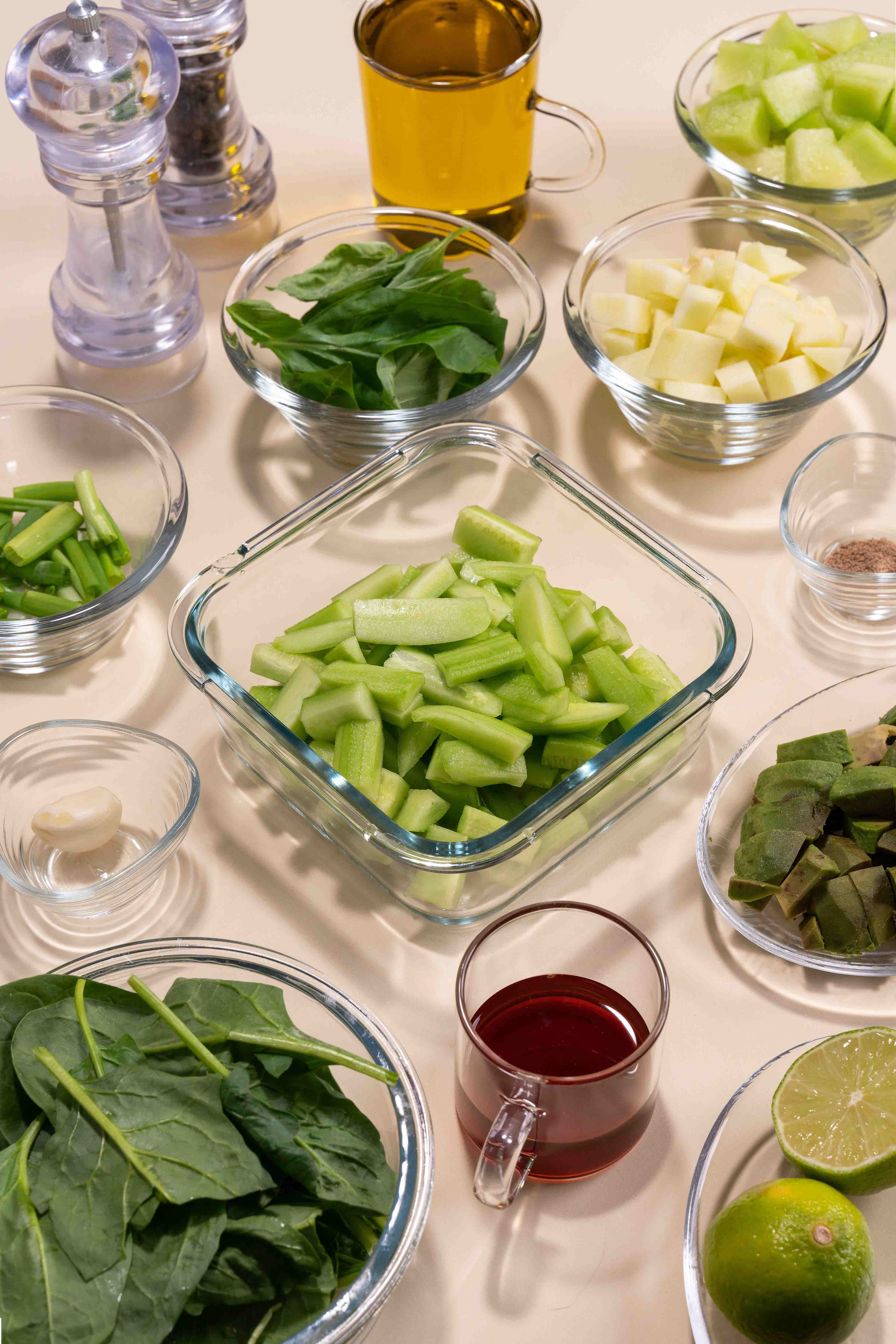 Green Gazpacho Ingredients