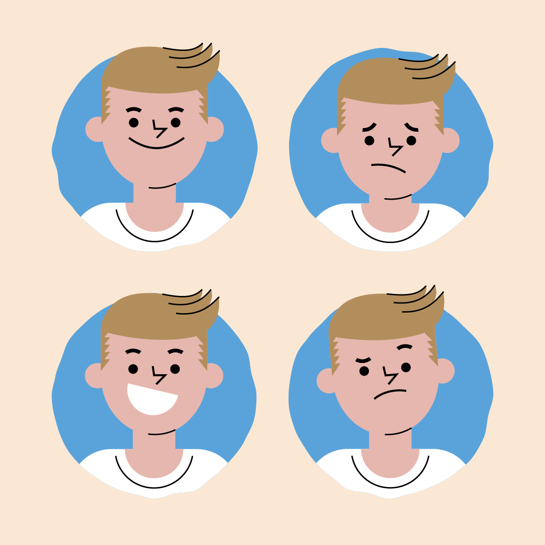 gezichtsuitdrukkingen expressions door kevin smink