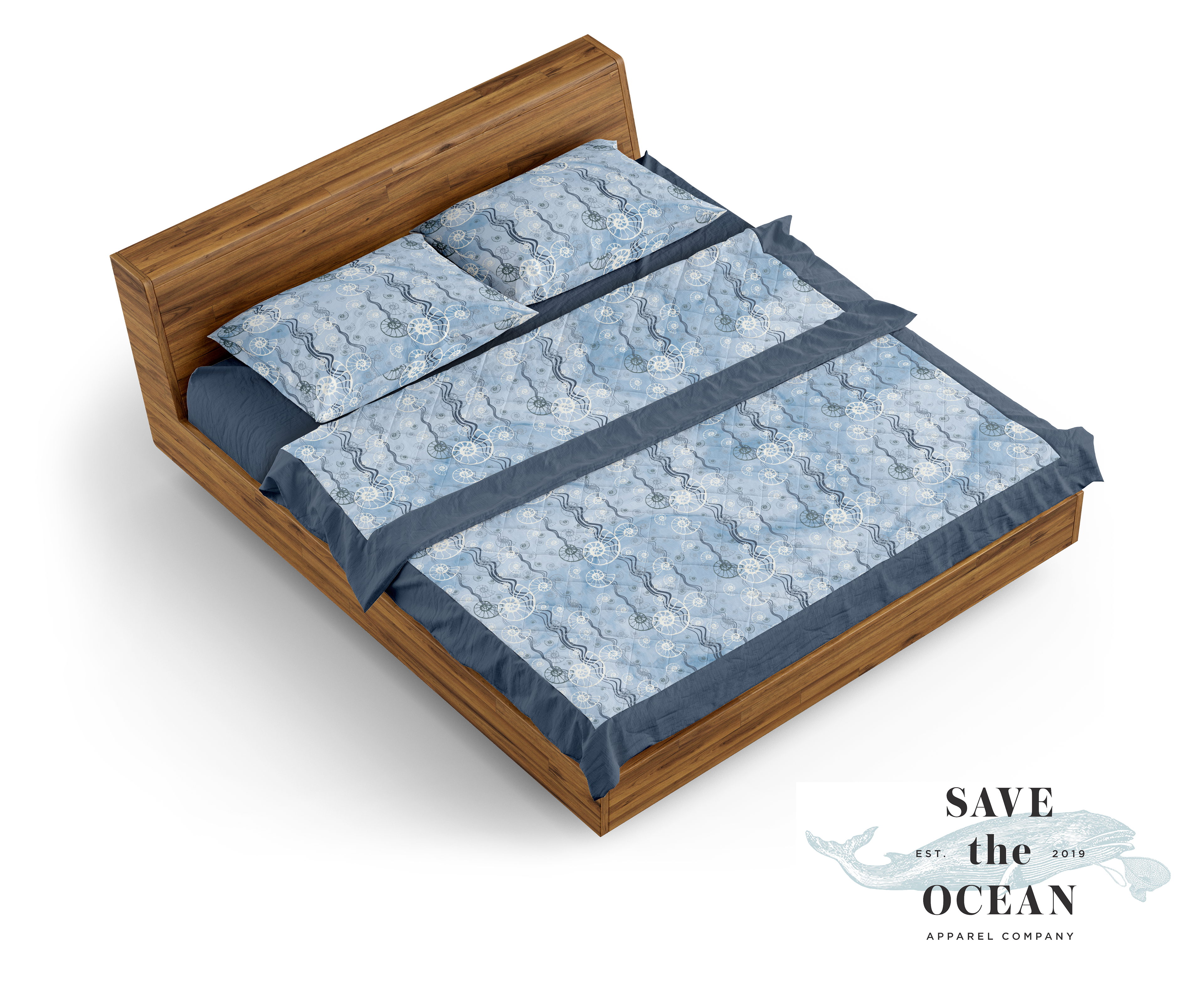 DESIGNED PRINT FOR BEDDING