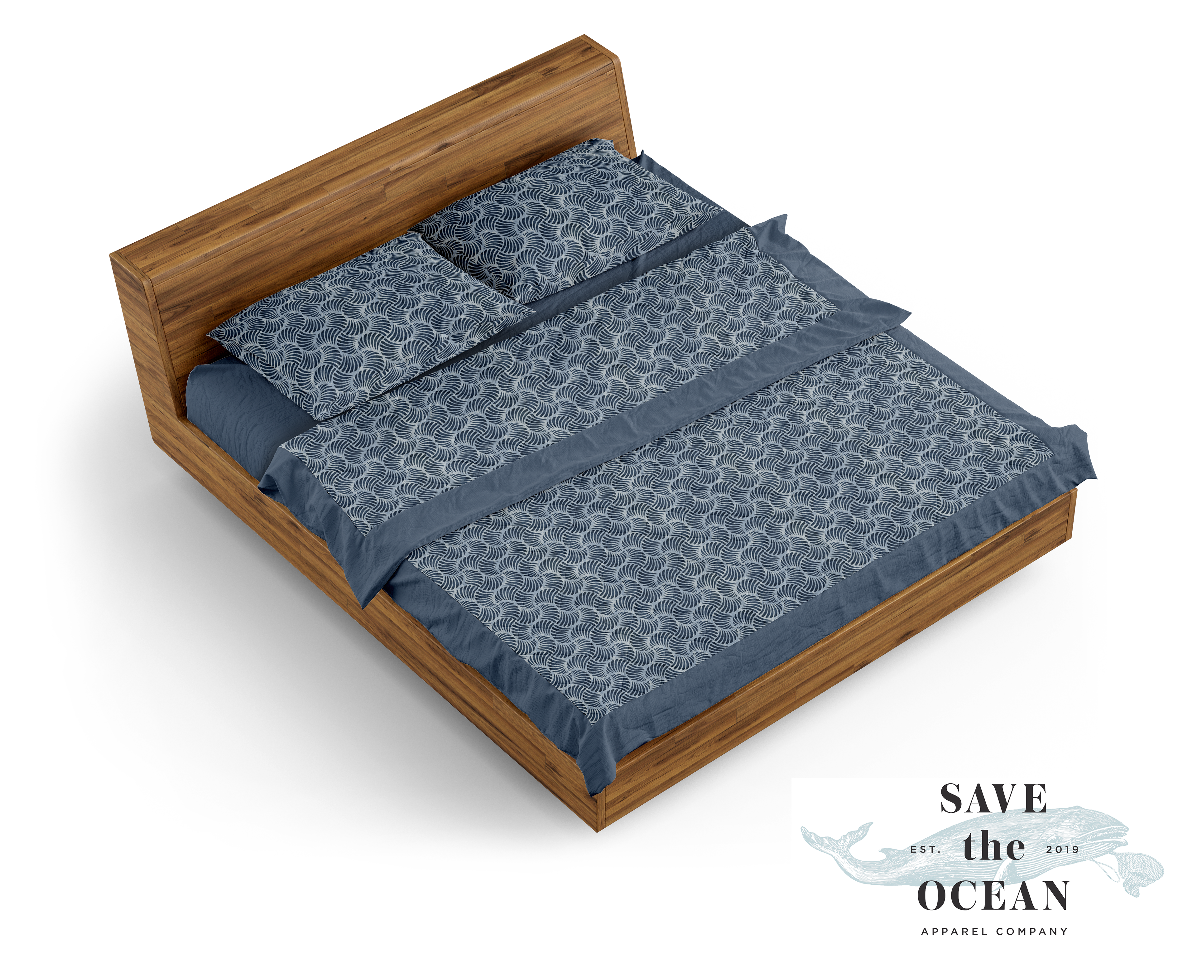DESIGNED PRINT FOR BEDDING