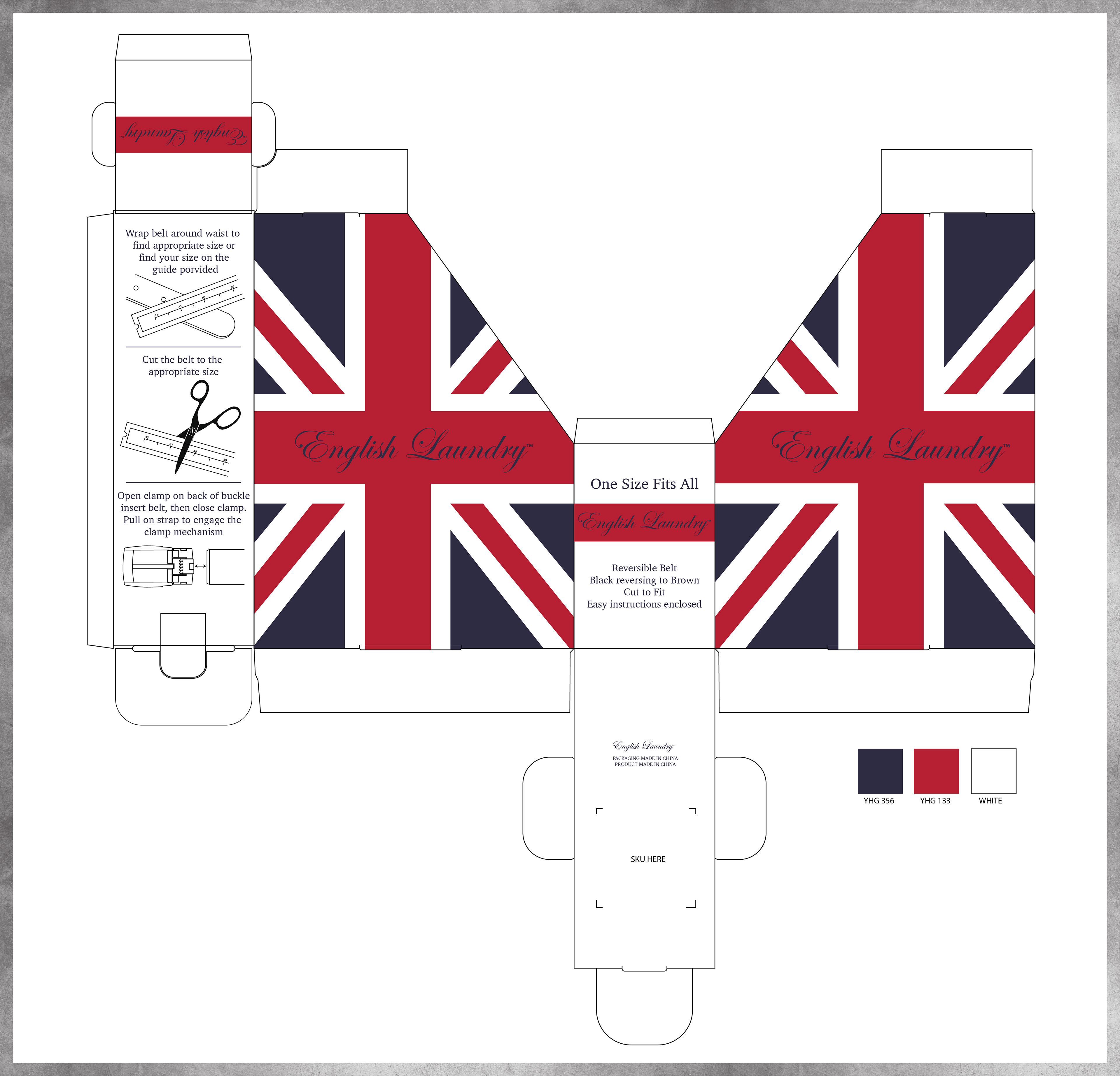 TEMPLATE OF BELT BOX CREATED FOR WAREHOUSE CLIENT