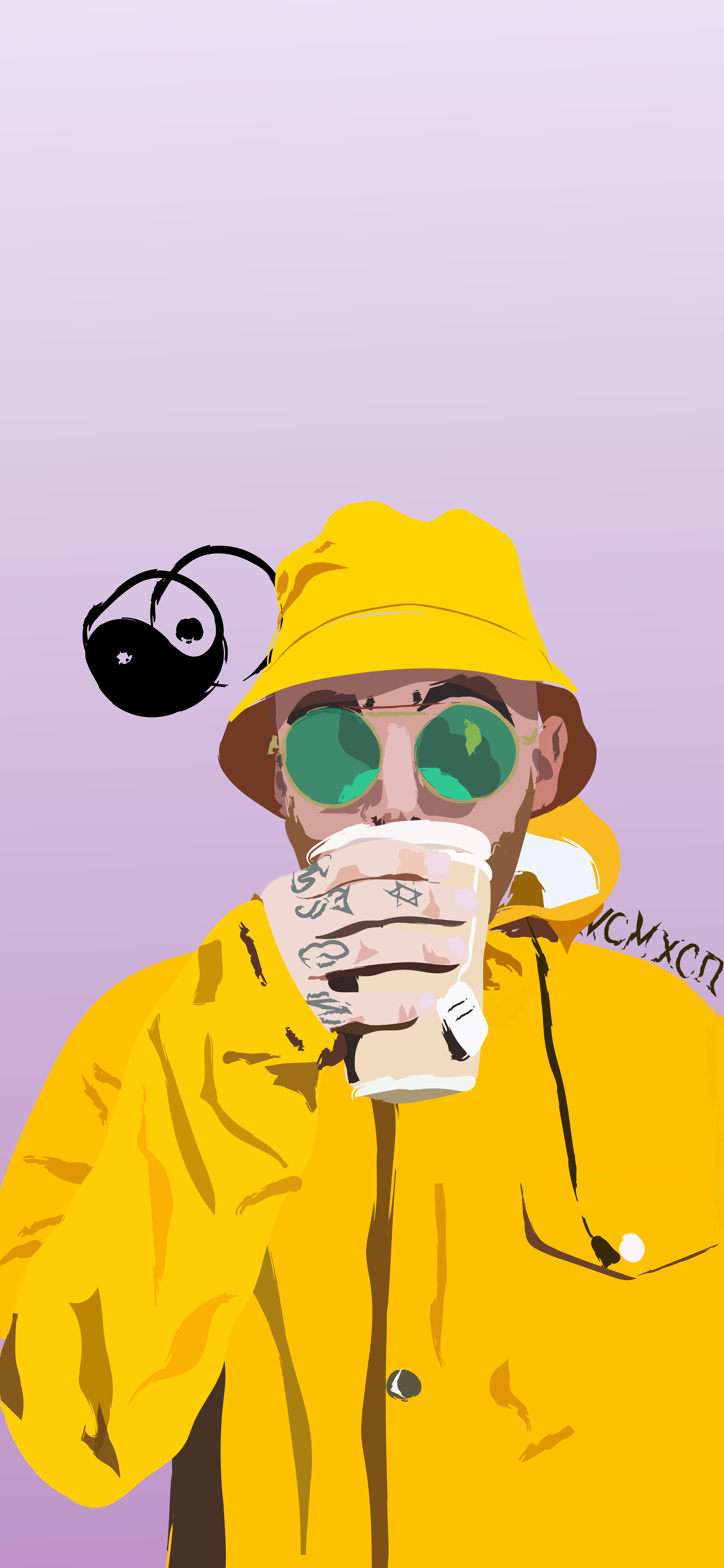 Mac Miller drinking tea. I think this is my favourite one.