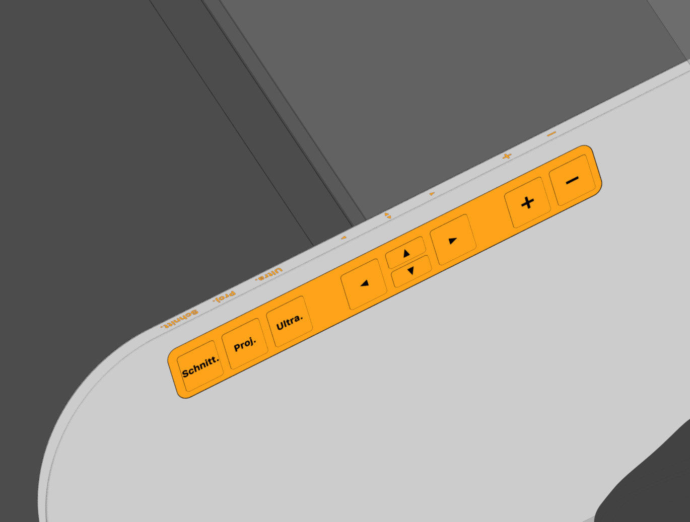 Silicone Button Interface