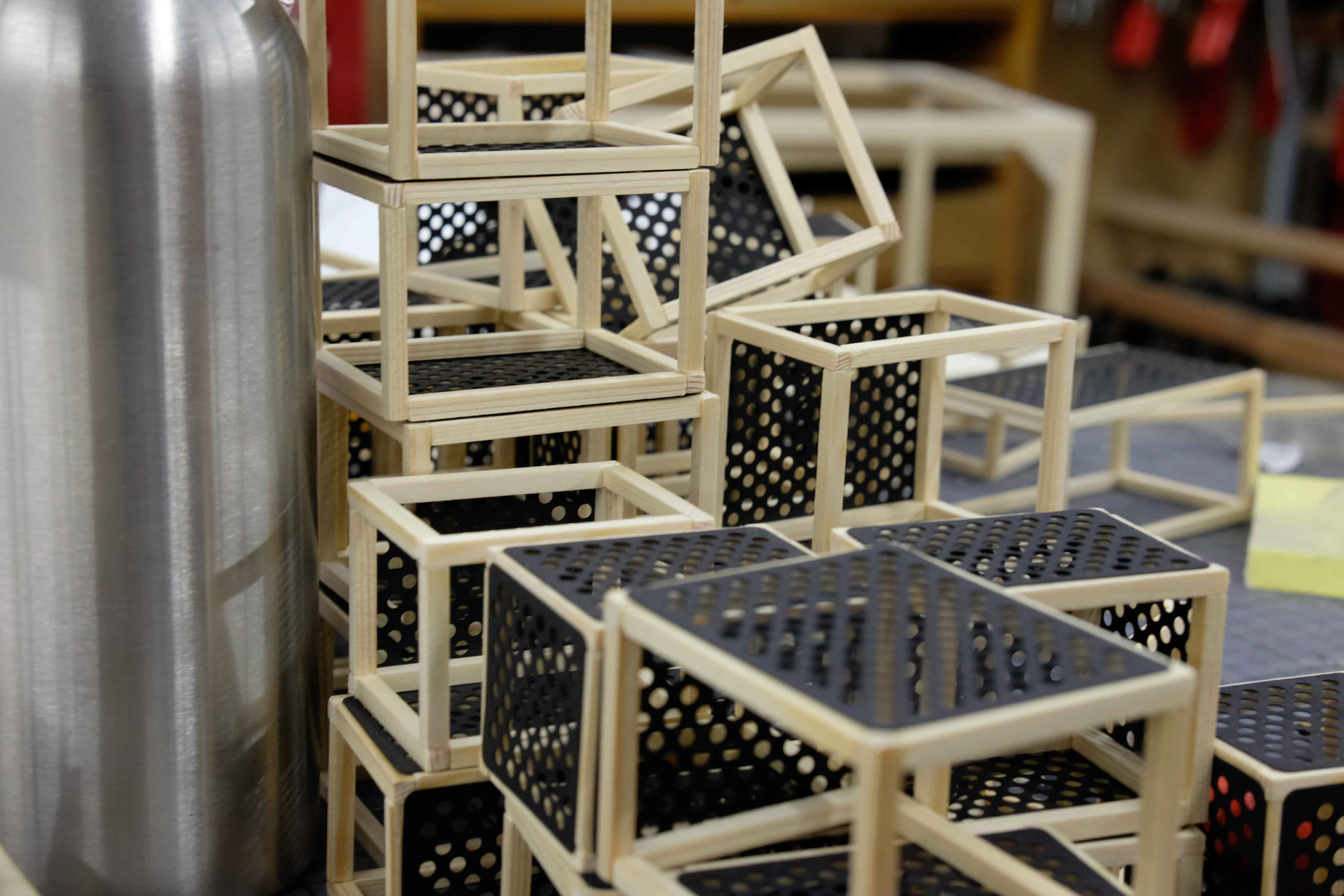 The mockup boxes.