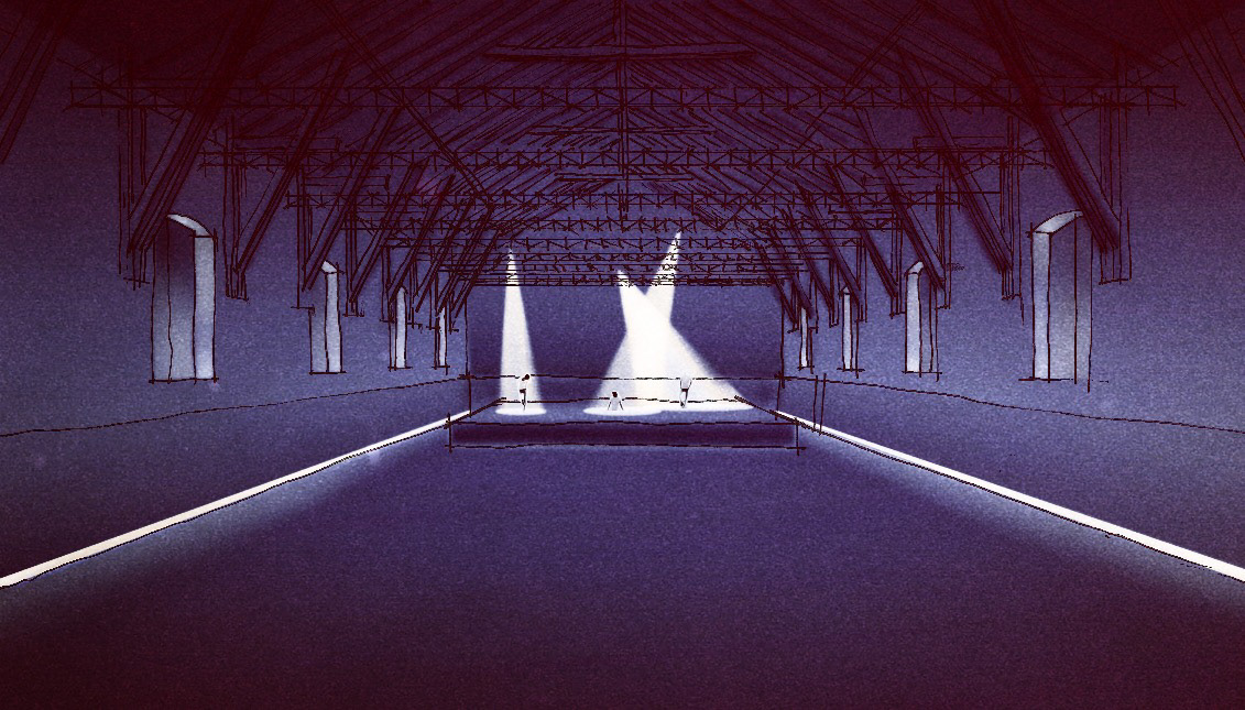 Vorstellungssaal, Beleuchtung während einer Vorstellung