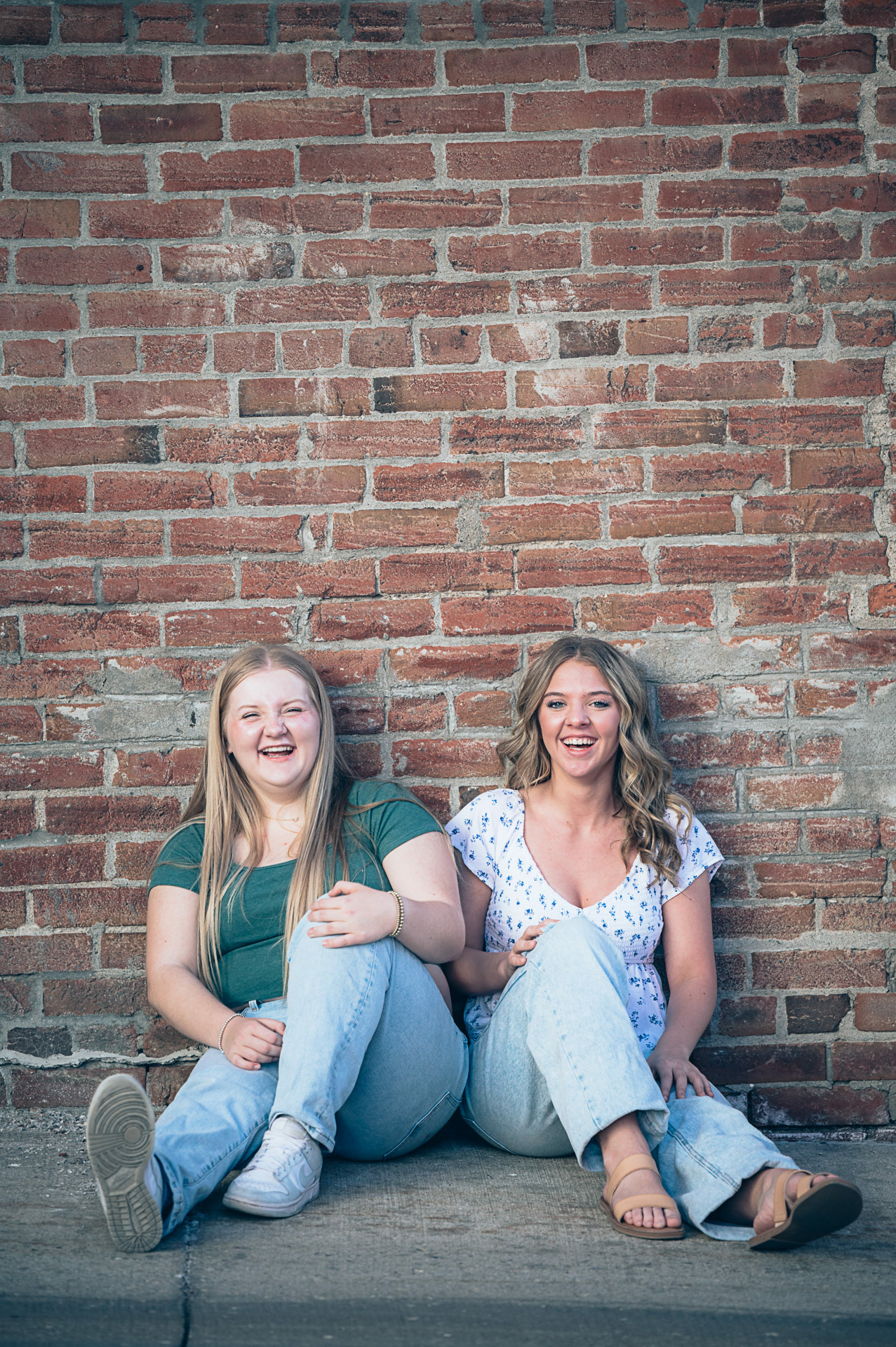 Custom senior photo session featuring a motorcycle for a unique, editorial look. Personalized graduation portraits in St. Joseph Missouri that capture individual personality and style.