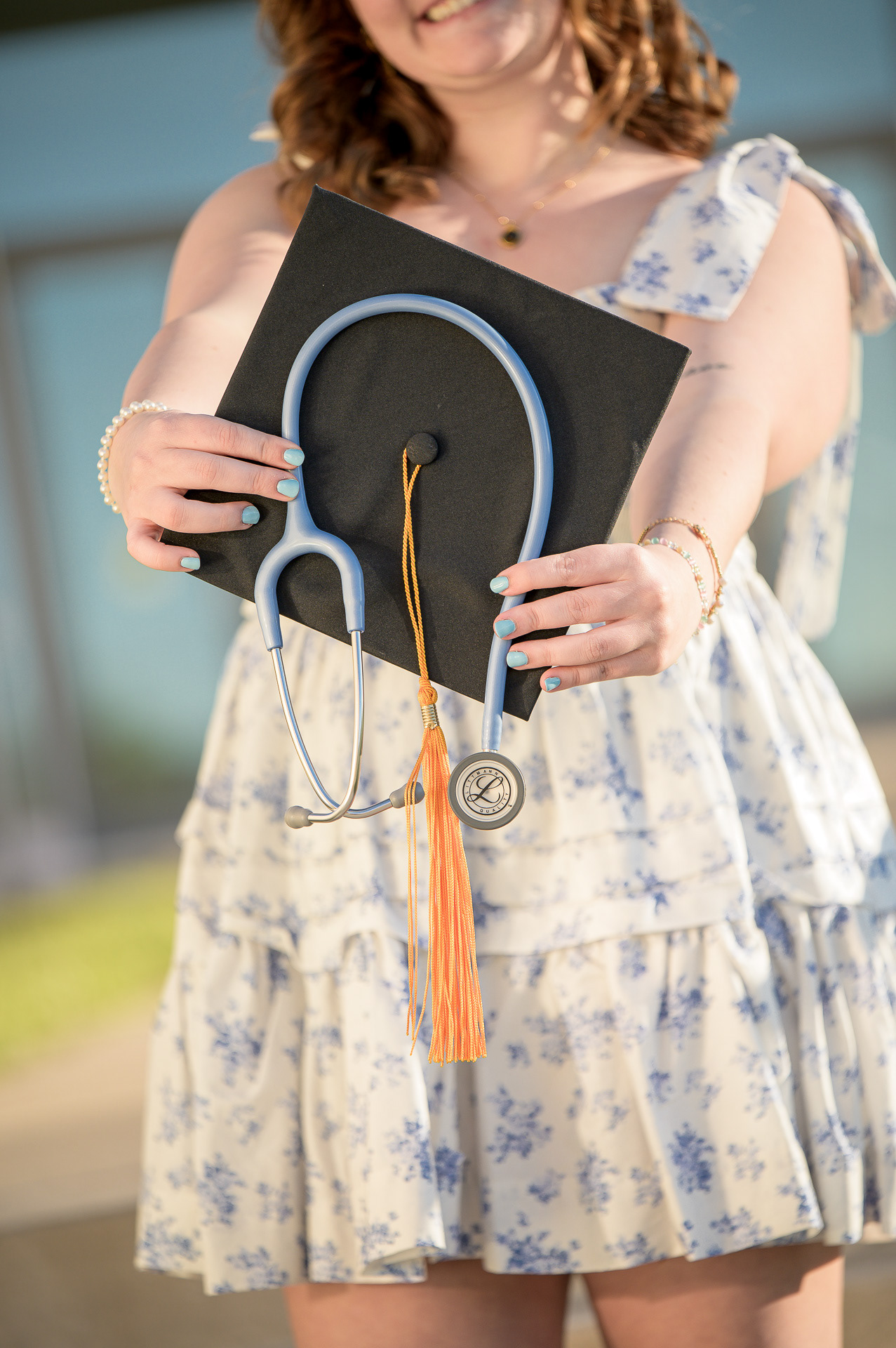 Professional College Senior portrait in Missouri. Capturing the joy and achievement of graduation day with high-quality photography.