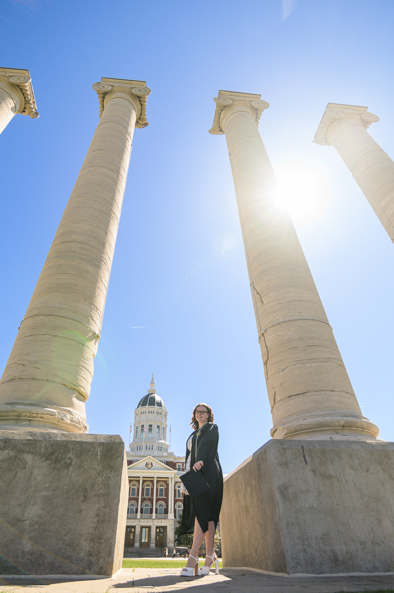 Experienced graduation photographer based in Missouri. Providing solid, professional portrait sessions for College Seniors and their families.