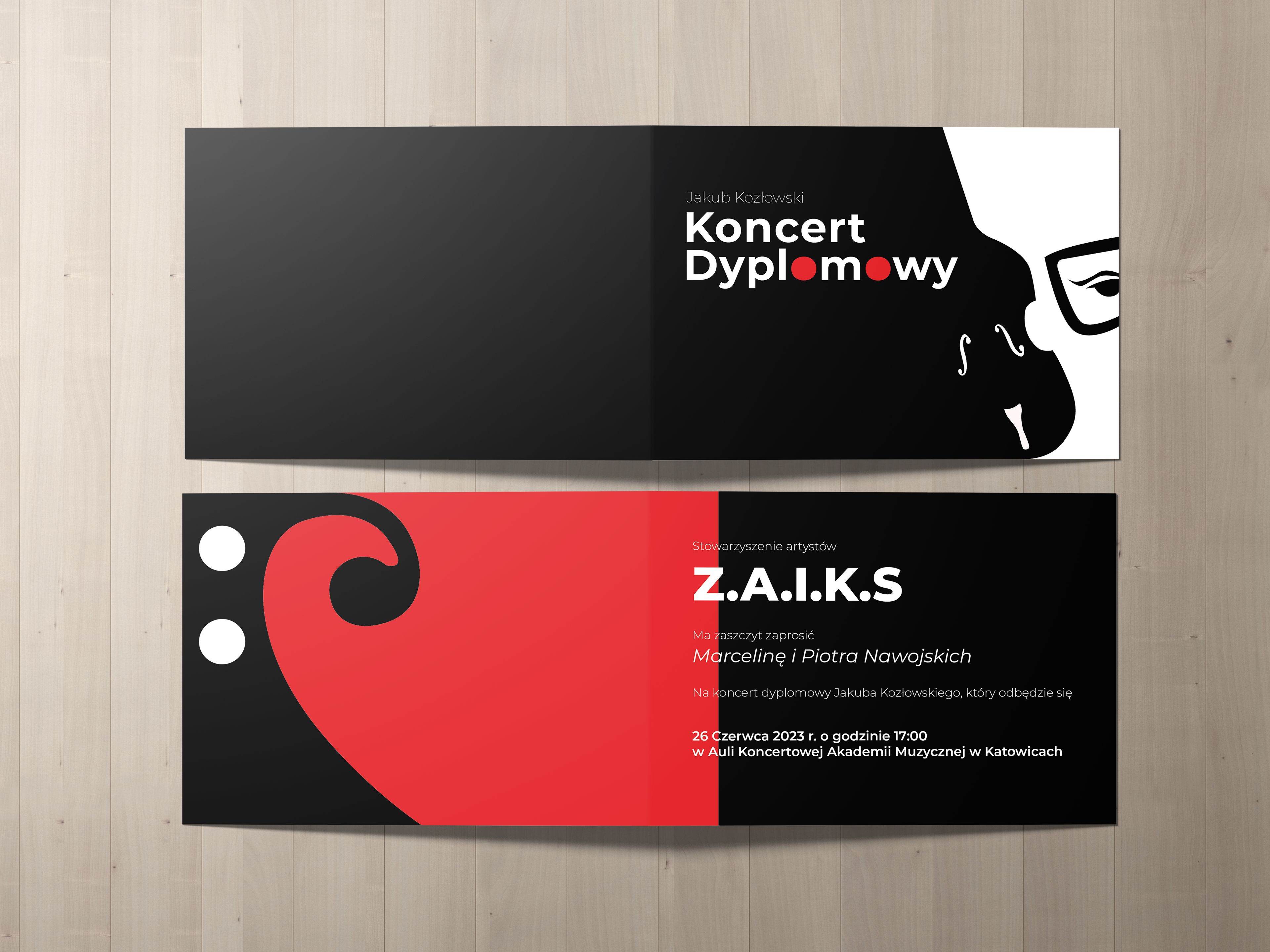 Projekt zaproszenia