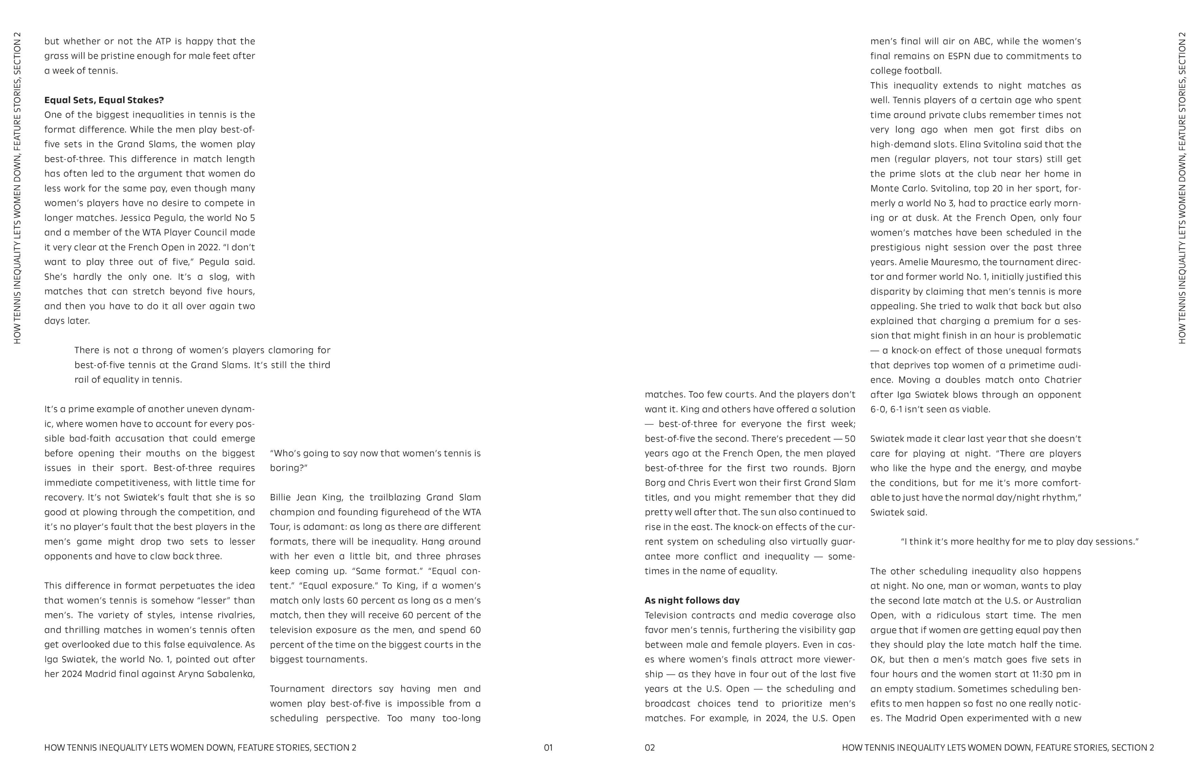 Spread 2: Feature Article