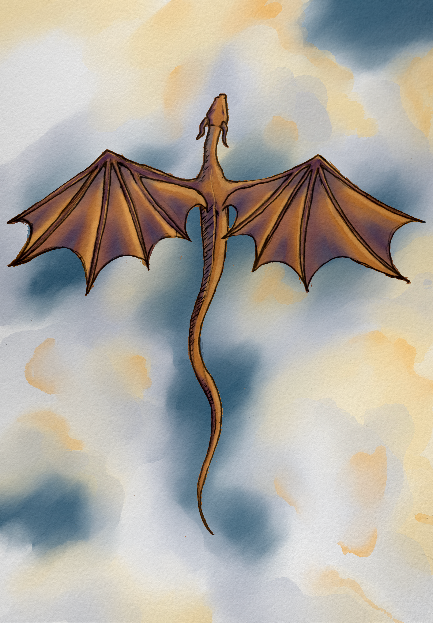 Dragon, Procreate, 2023