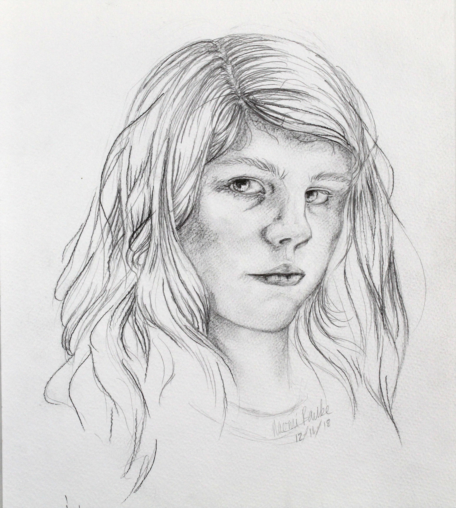 Naomi Raube self portrait, Nov 2018