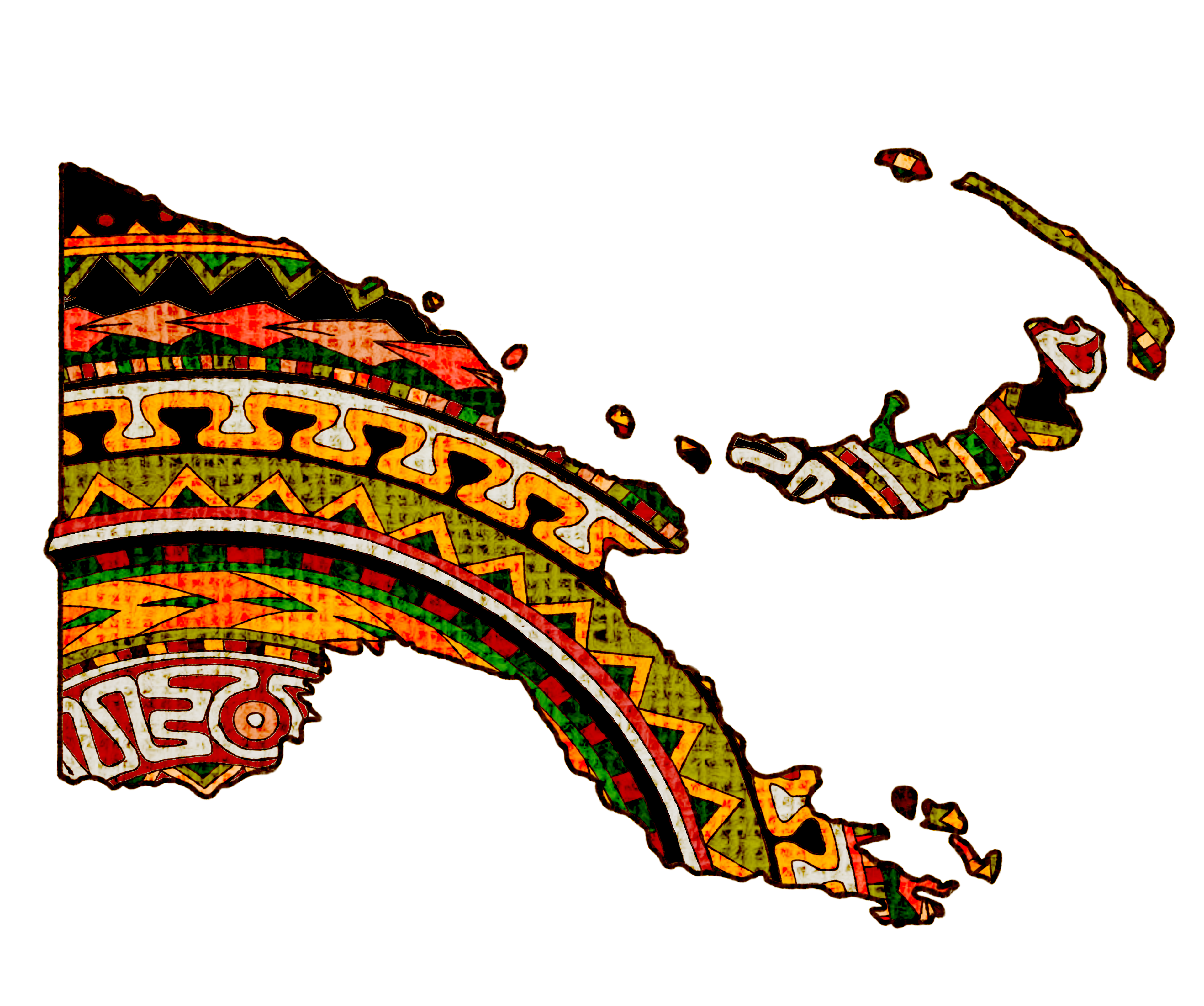 Papua New Guinea 2of3, Procreate, 2025