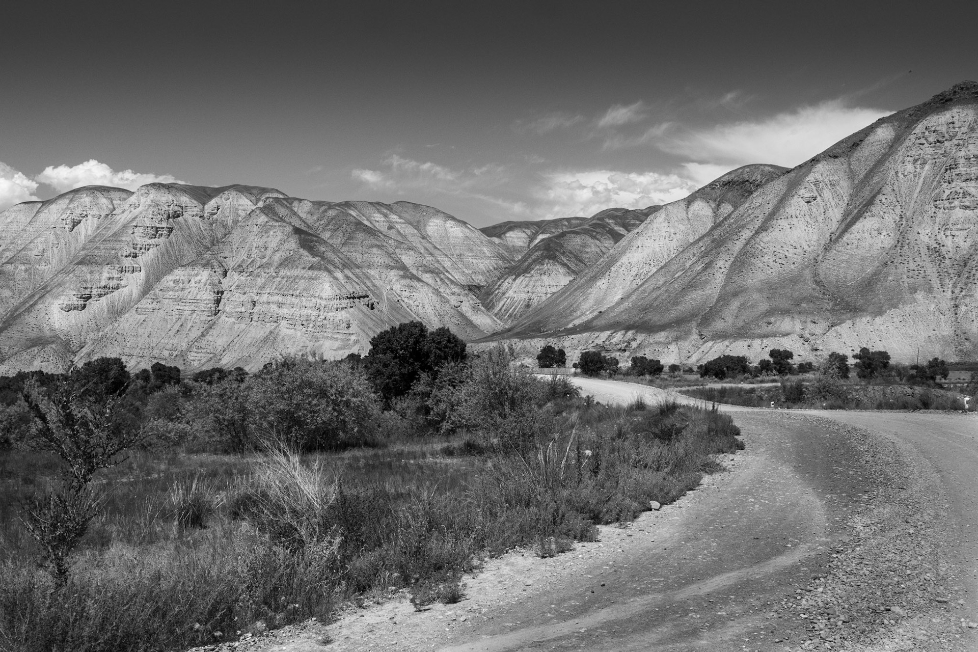 On the road