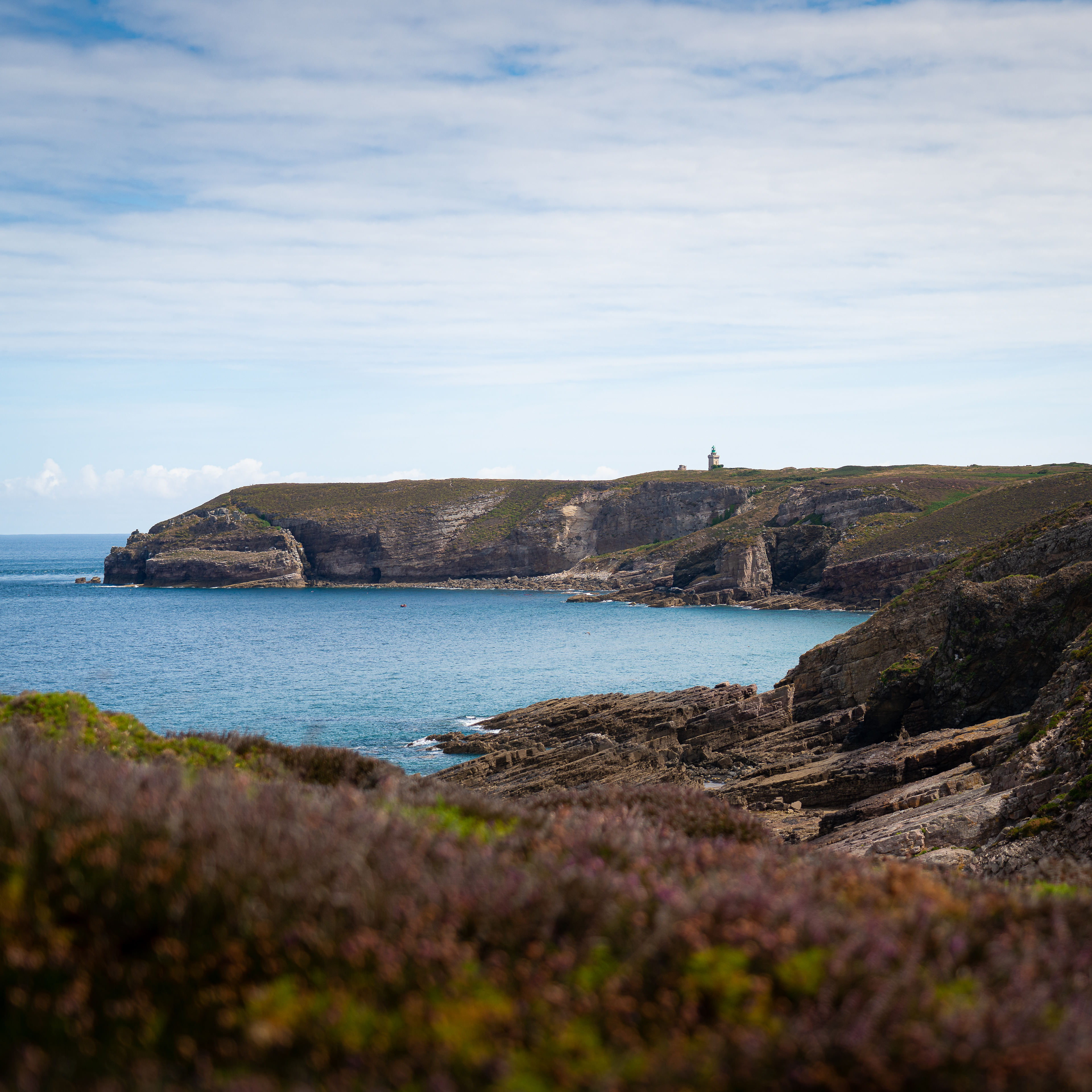Awesome view on the old and new Lighthouse