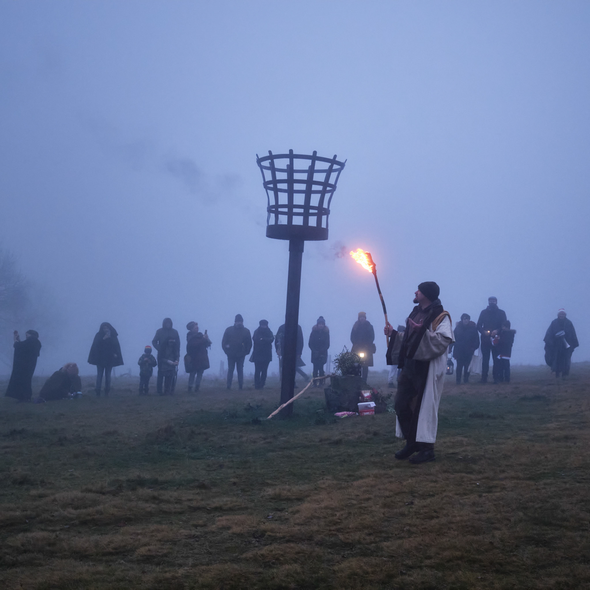 Druids, Winter Solstice, Beacon Hill
