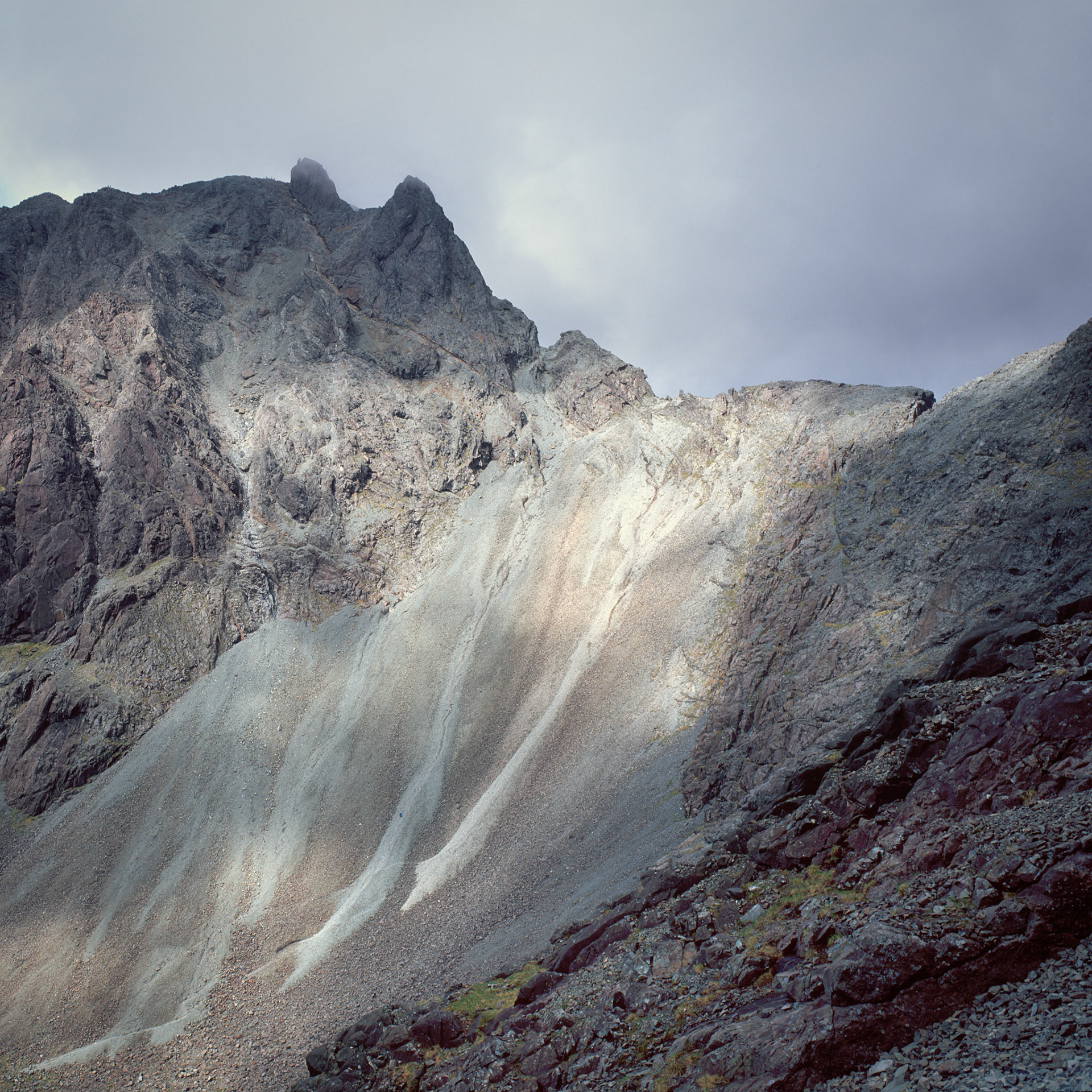 In Pin from Sgurr Alasdair