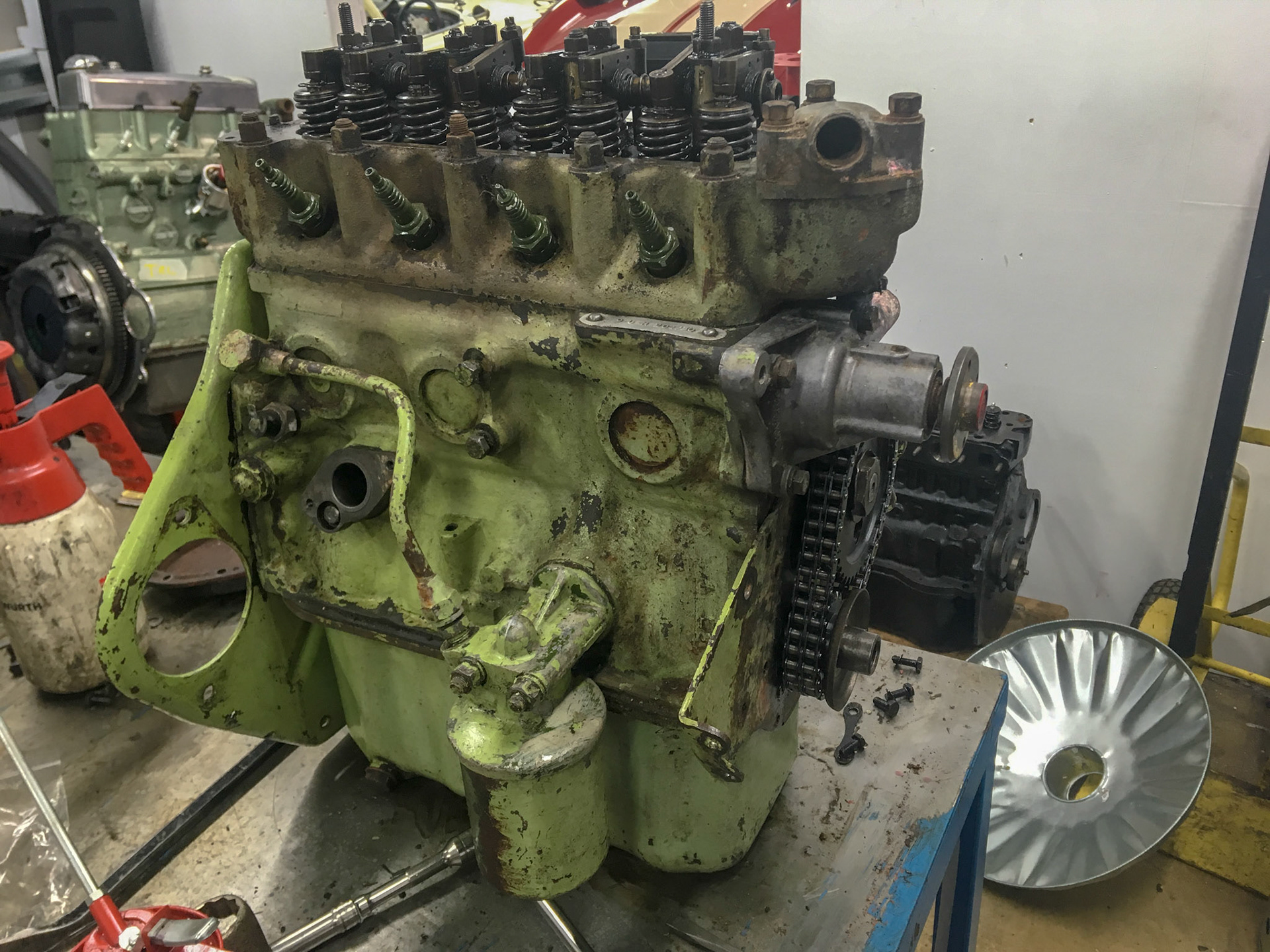 Rebuilt engine for Percy by Richard